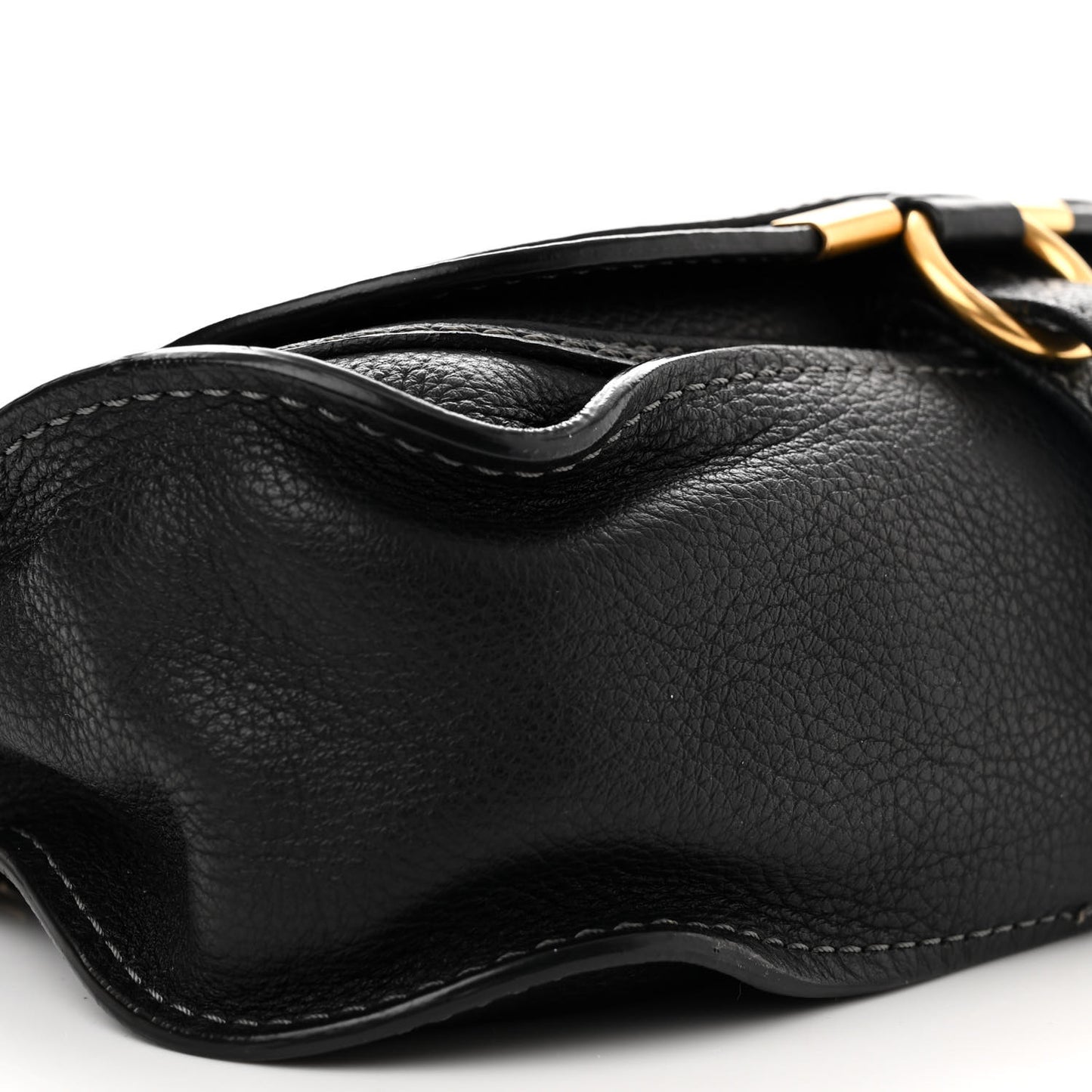 Calfskin Mini Marcie Satchel Black