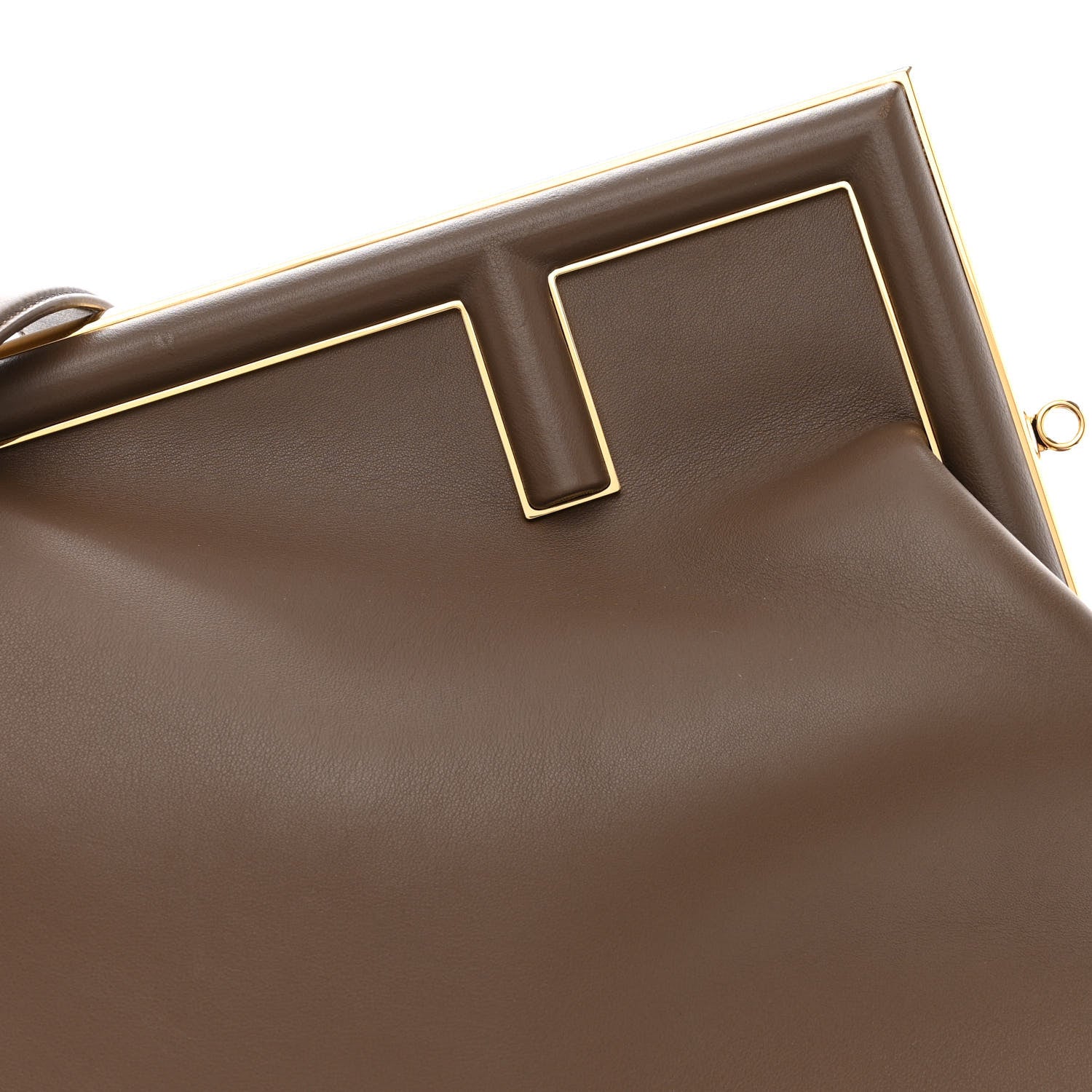 Fendi Shiny Nappa Large Fendi First Brown 8 of 10