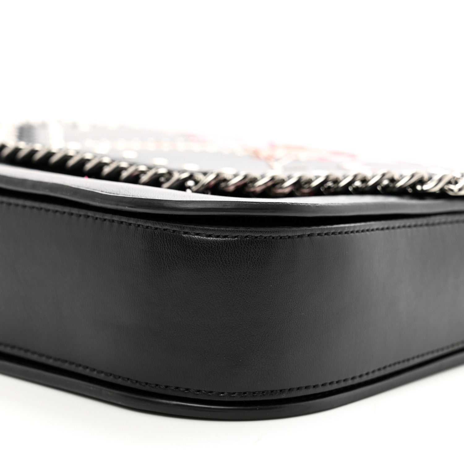 Stella McCartney Eco Alter Nappa Medium Falabella Box Bird Shoulder Bag Black 9 of 10