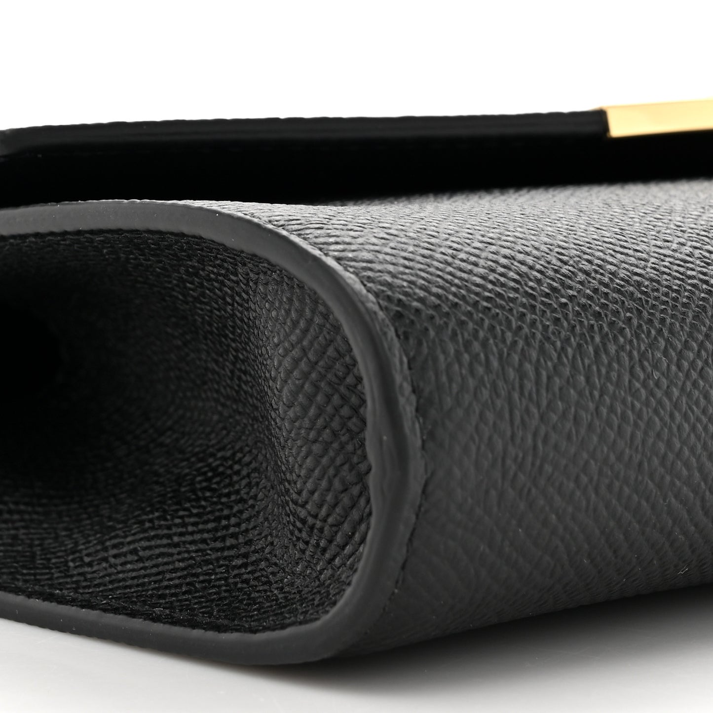 Hammered Calfskin Mini Gancini Icona Bag Black