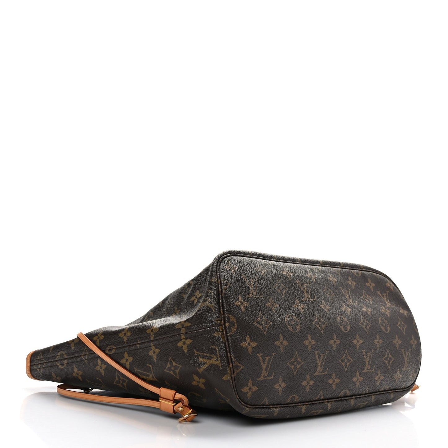 Monogram Capri V Neverfull MM Rose Ballerine