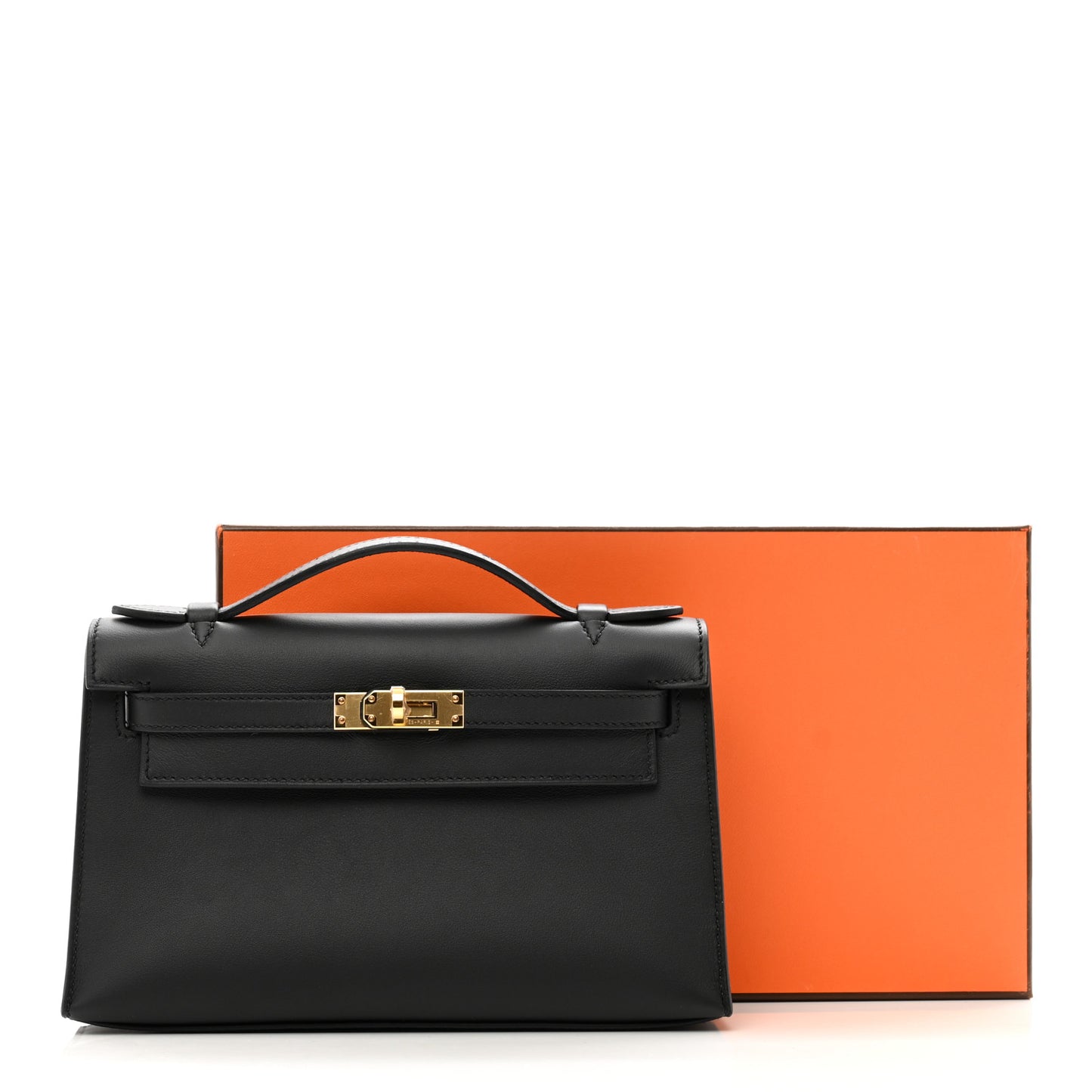Swift Kelly Pochette Clutch Black