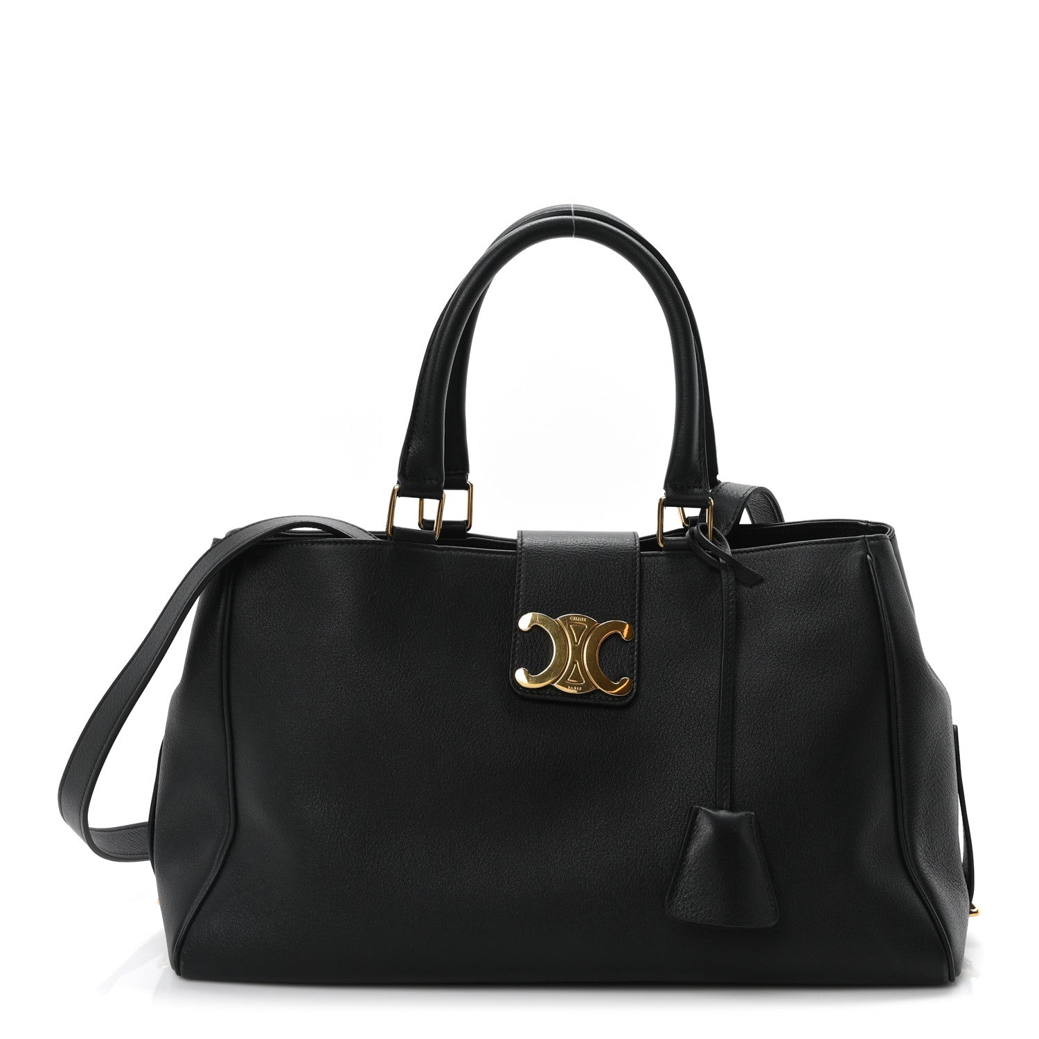 Celine Supple Calfskin Medium Appoline Black 1758021 – FASHIONPHILE