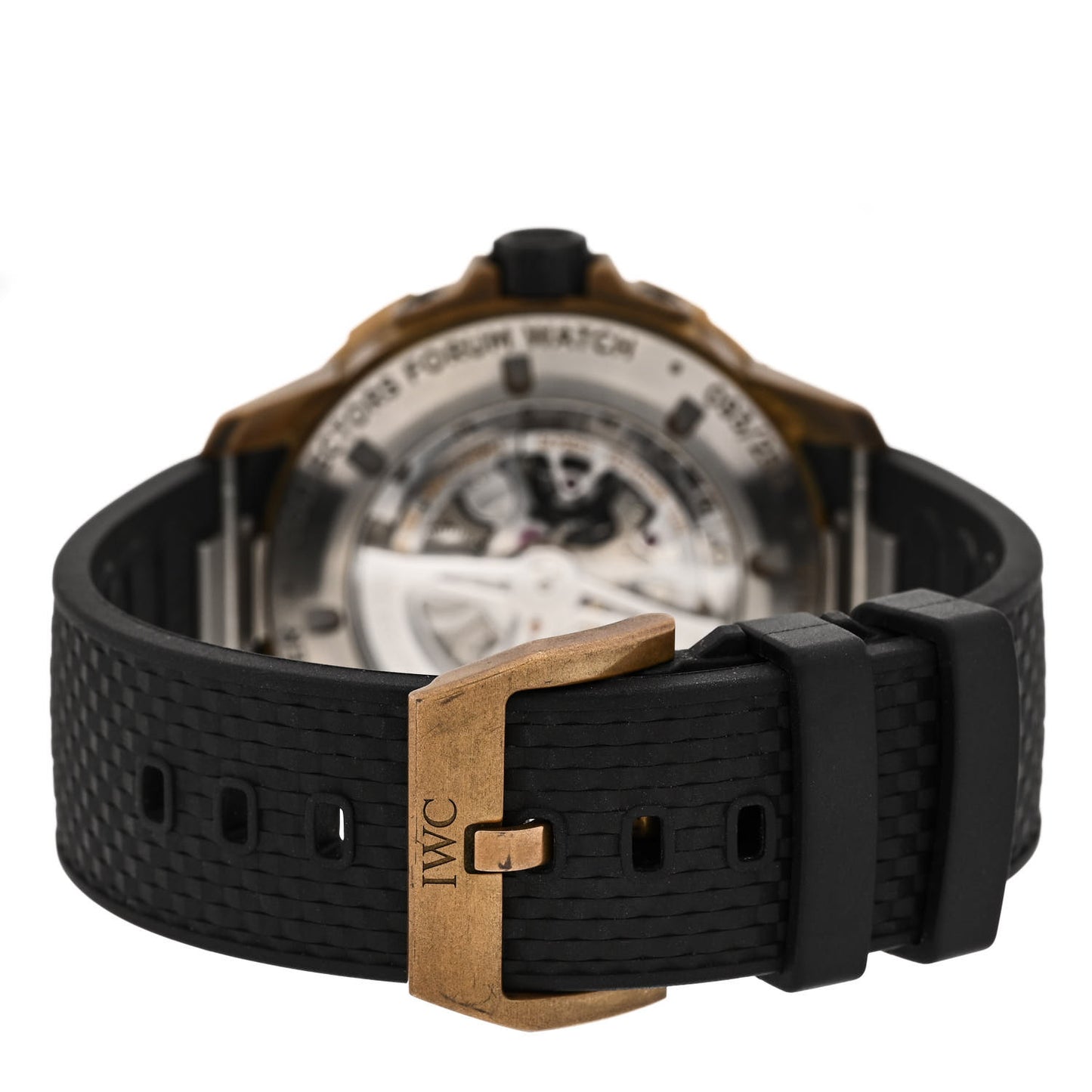 Bronze Rubber 44mm Aquatimer Automatic Watch Black IW341001