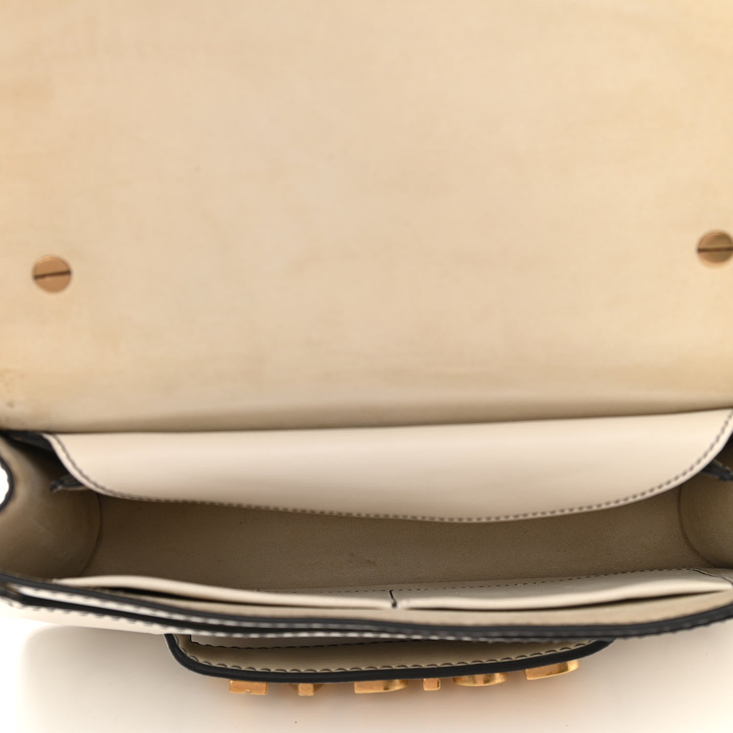 Christian Dior Calfskin J'Adior Chain Flap Bag Off White 5 of 11