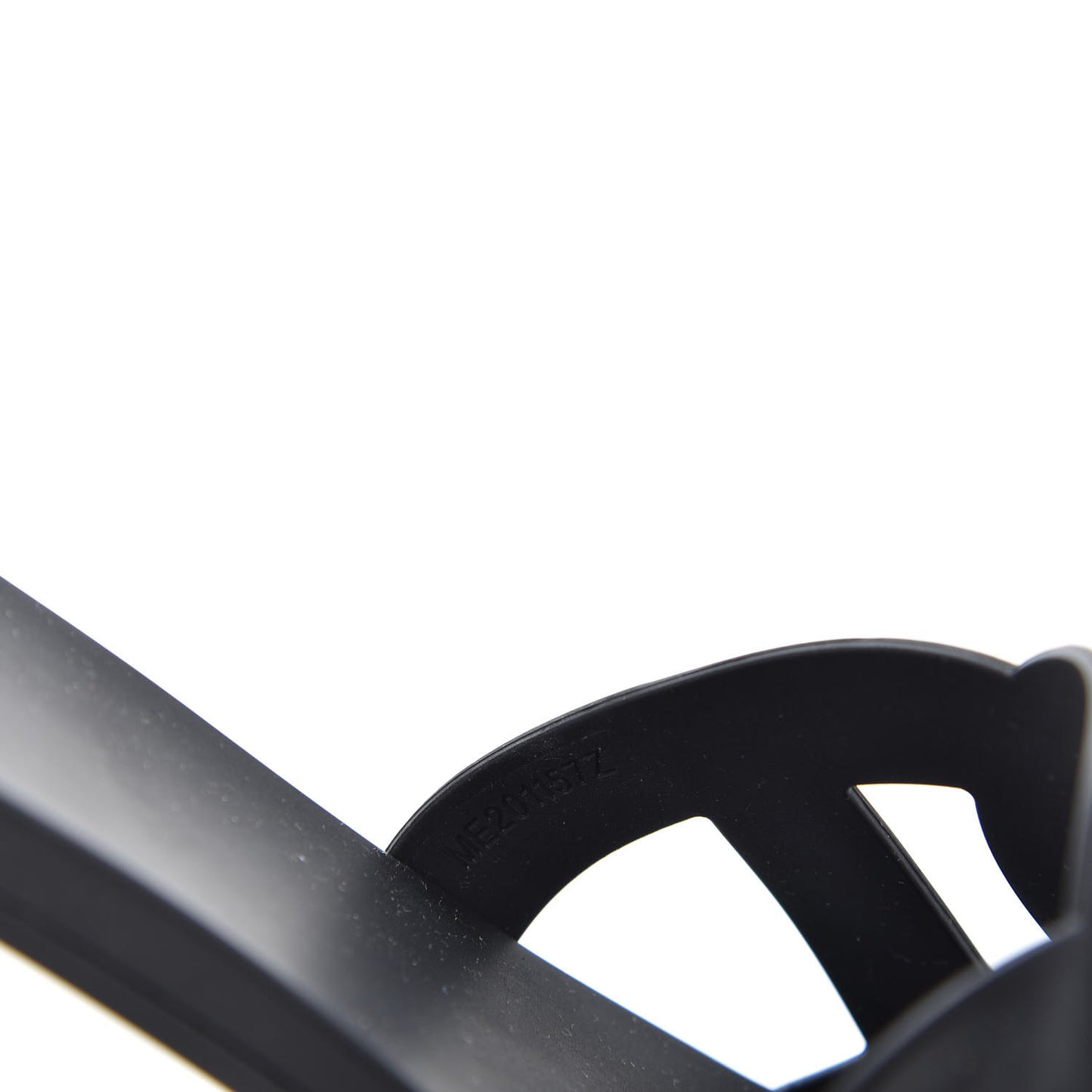 Rubber Aloha Sandals 37 Black