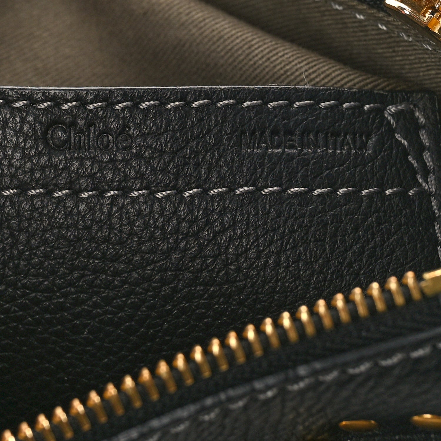 Chloe Calfskin Mini Marcie Satchel Black 6 of 10