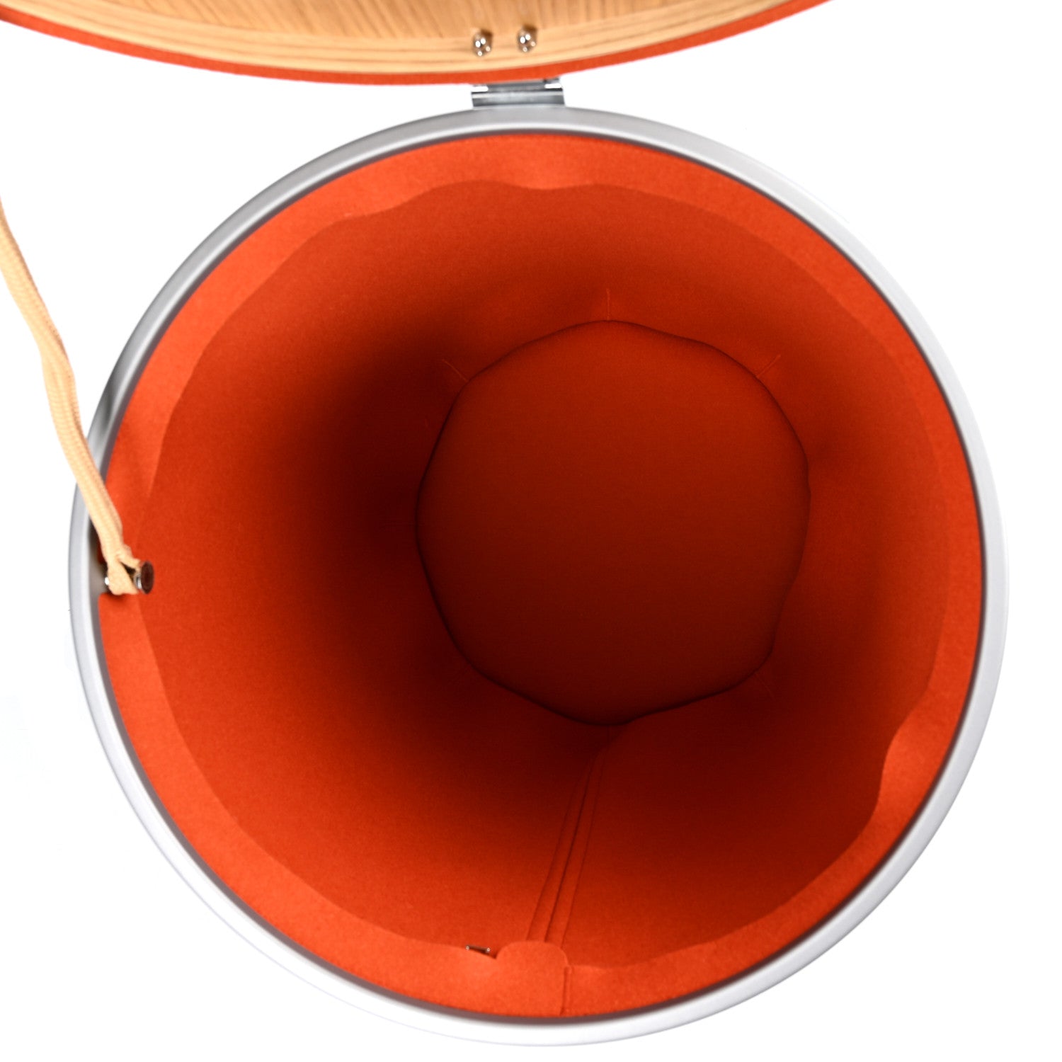 Hermes Aluminum Felt Oak Wood Carrou'Selle Saddle Box 8 of 12