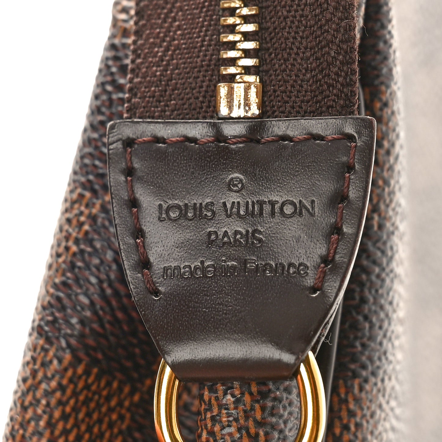 LOUIS VUITTON Damier Ebene Eva Clutch