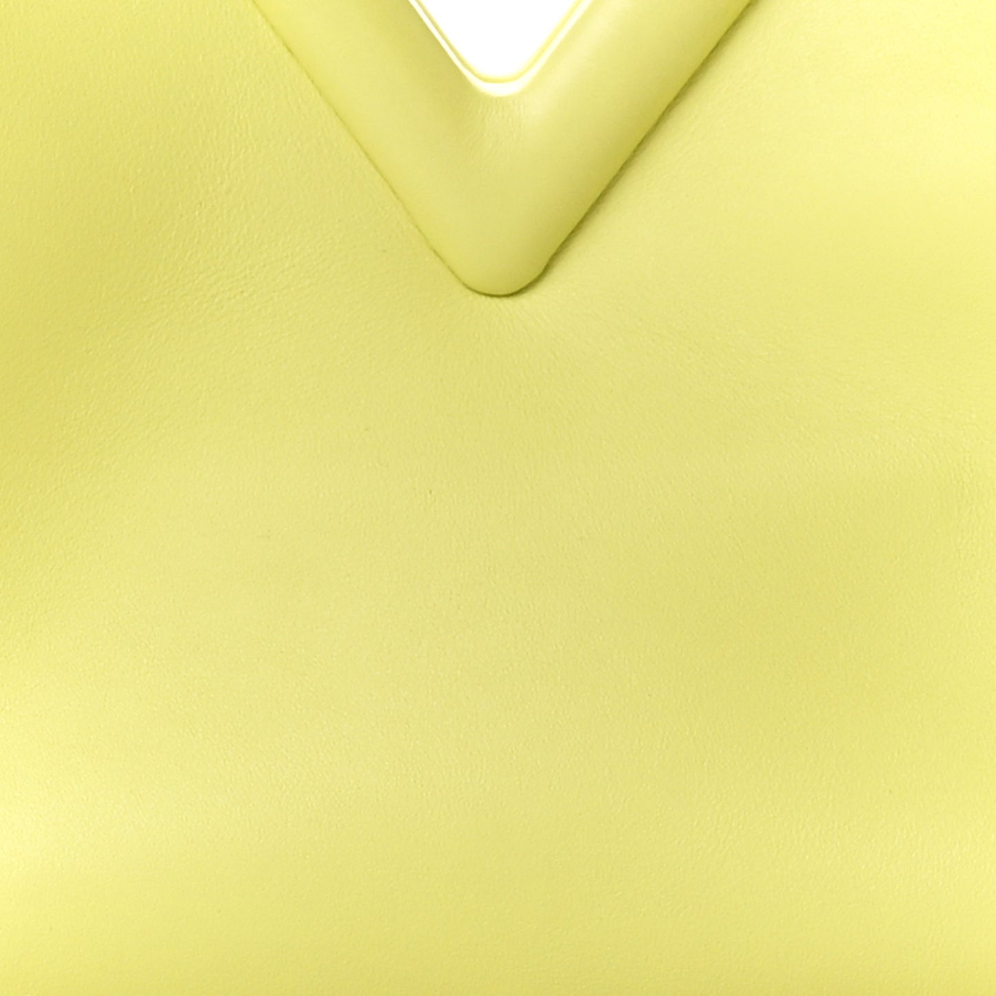 Calfskin Small The Point Triangle Bag Seagrass