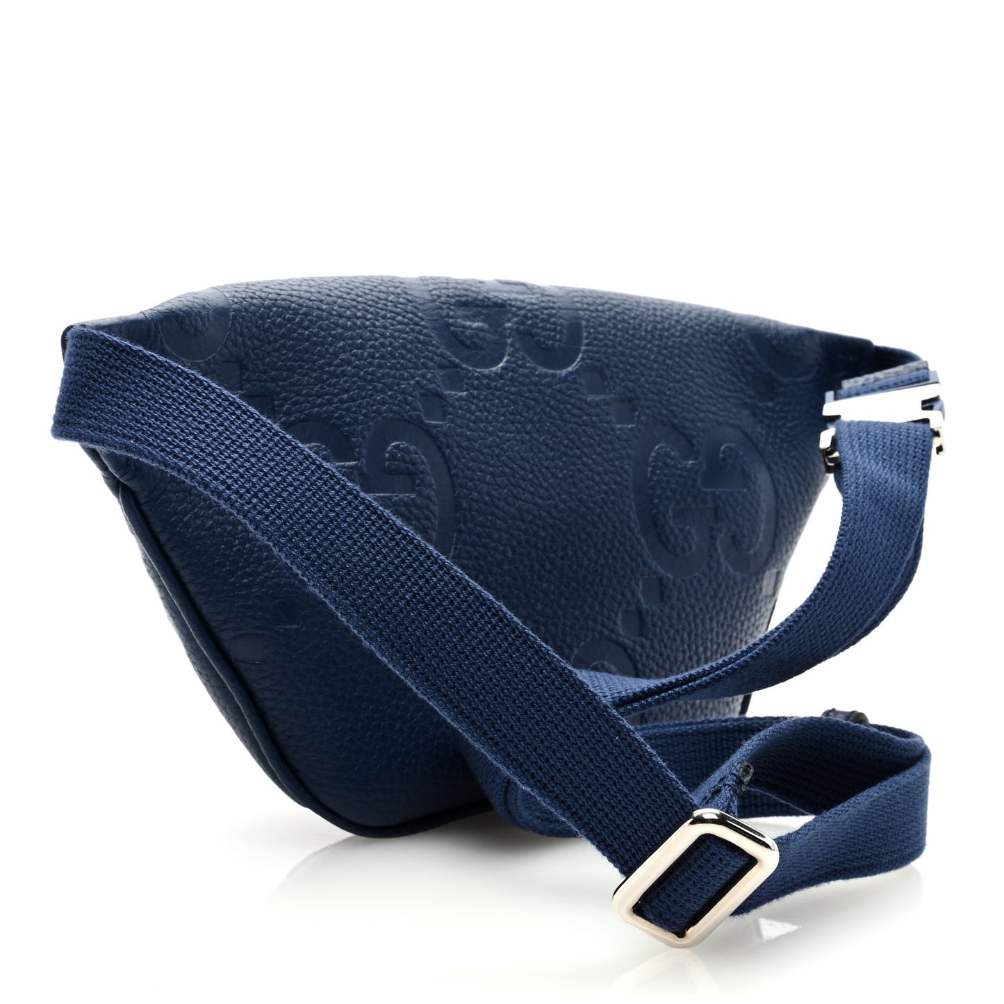 Piuma Calfskin Jumbo GG Embossed Small Belt Bag Royale