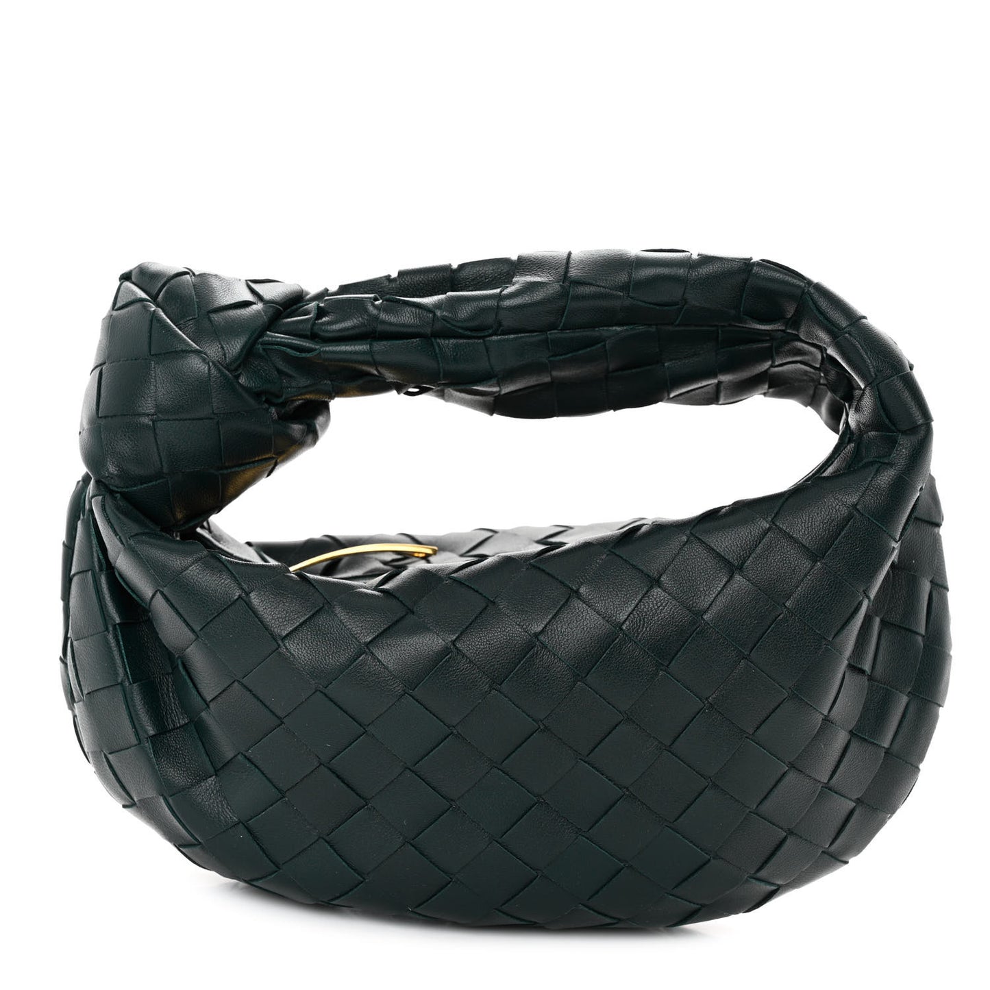 Nappa Intrecciato Mini Jodie Dark Moss