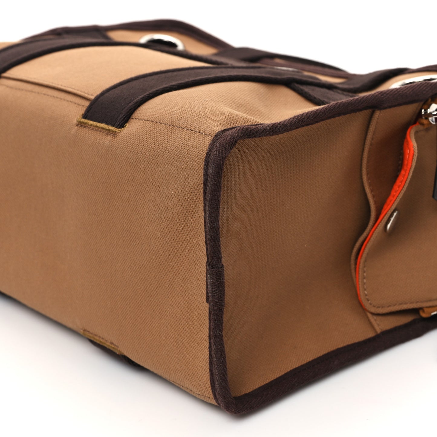 Polyamide Cotton Carrying Dog Bag Fauve Feu