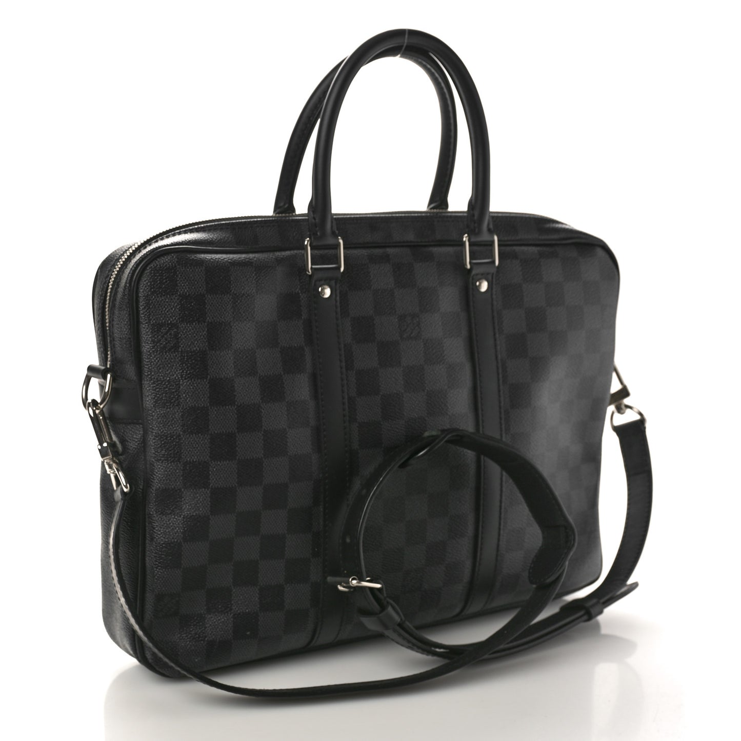 Damier Graphite Porte Documents Voyage PM