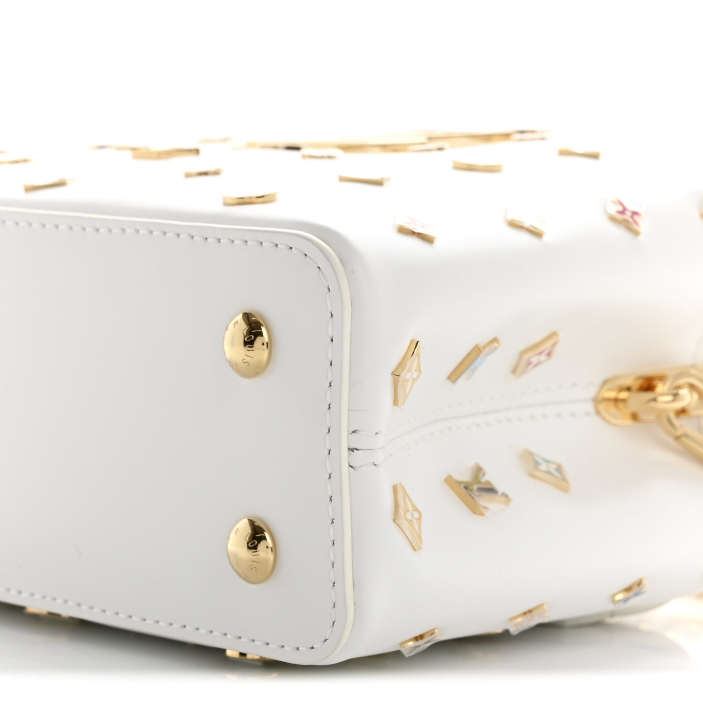 LV X TM Cowhide Mini Capucines Multicolor