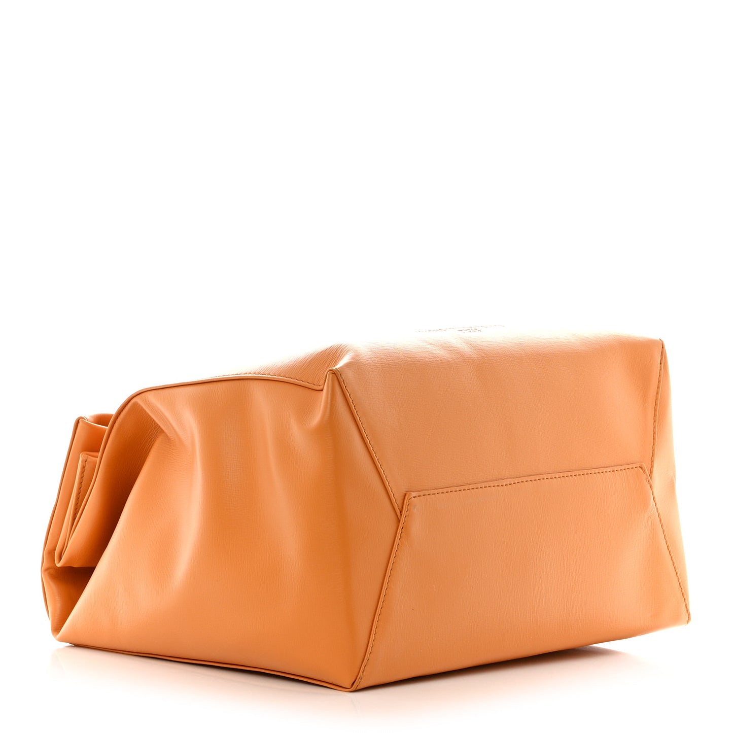 LOUIS VUITTON Calfskin Sandwich Bag Safran