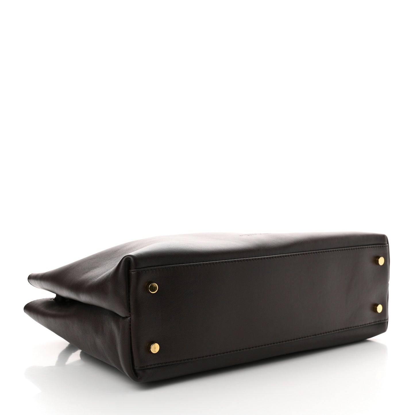 Silky Calfskin Medium Andiamo Shoulder Bag Fondant