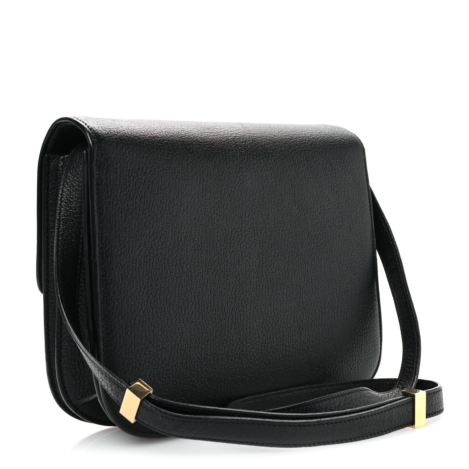 Celine Goatskin Medium Classic Box Flap Bag Black 3 of 11