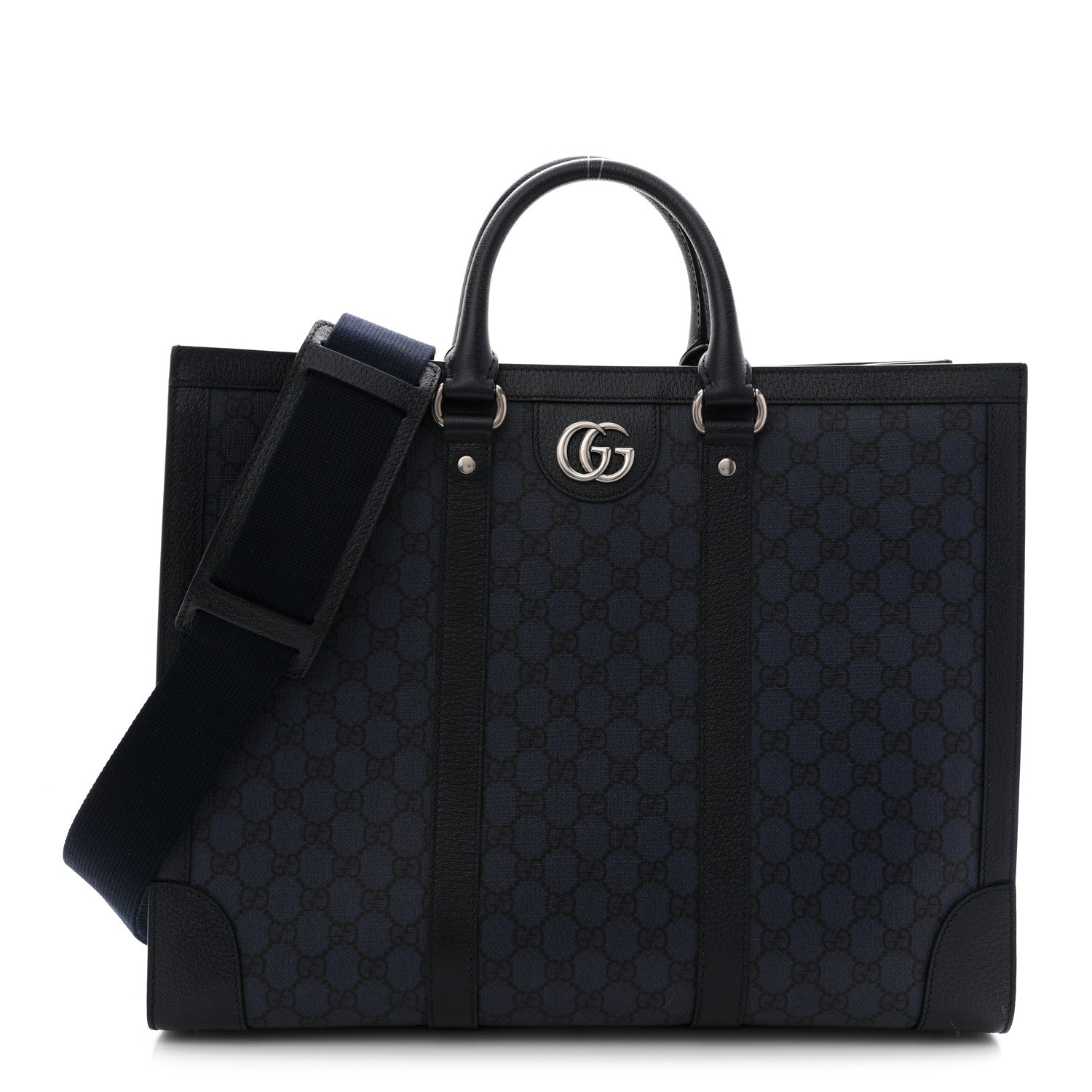 オフィディア Gucci GG Supreme Monogram Textured Dollar Calfskin Large Ophidia