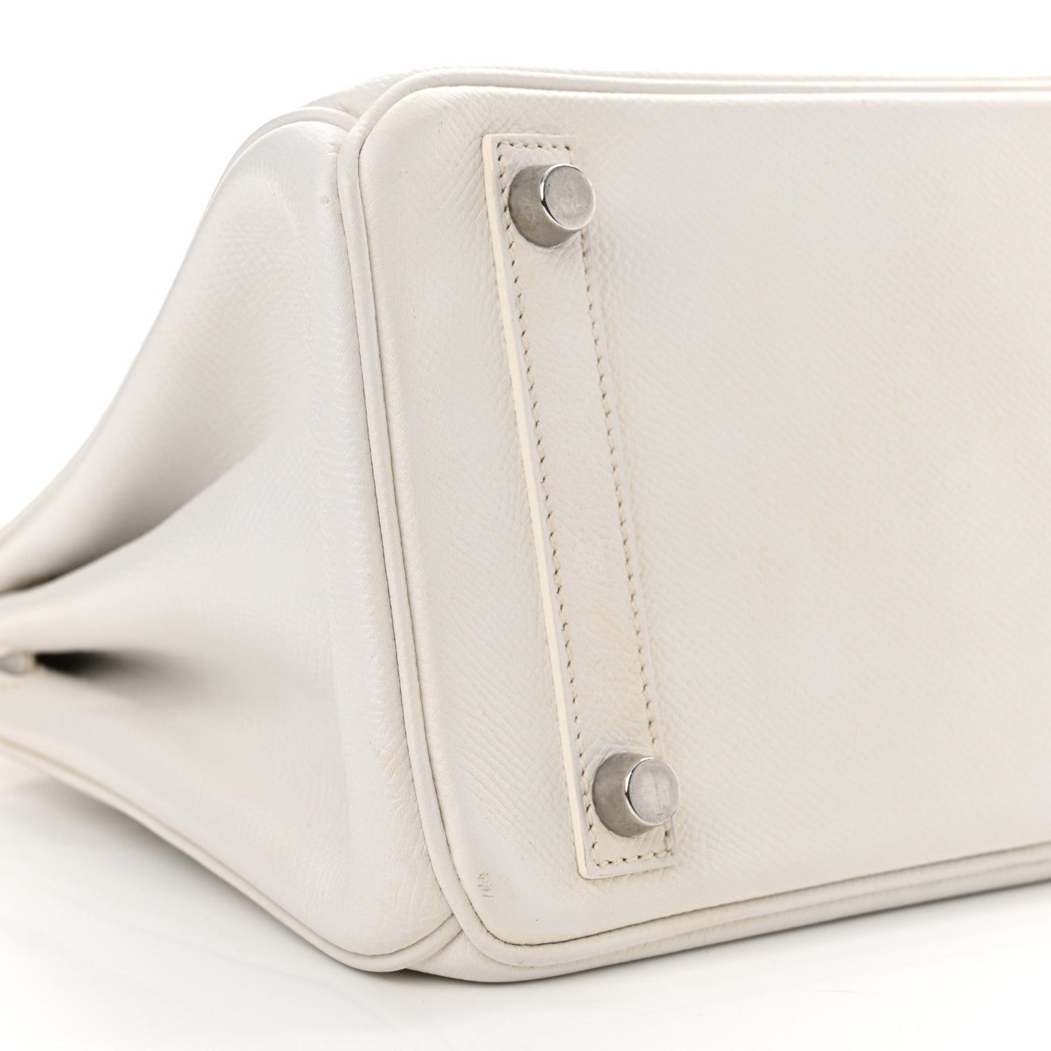 Hermes Epsom Birkin 25 White 9 of 20