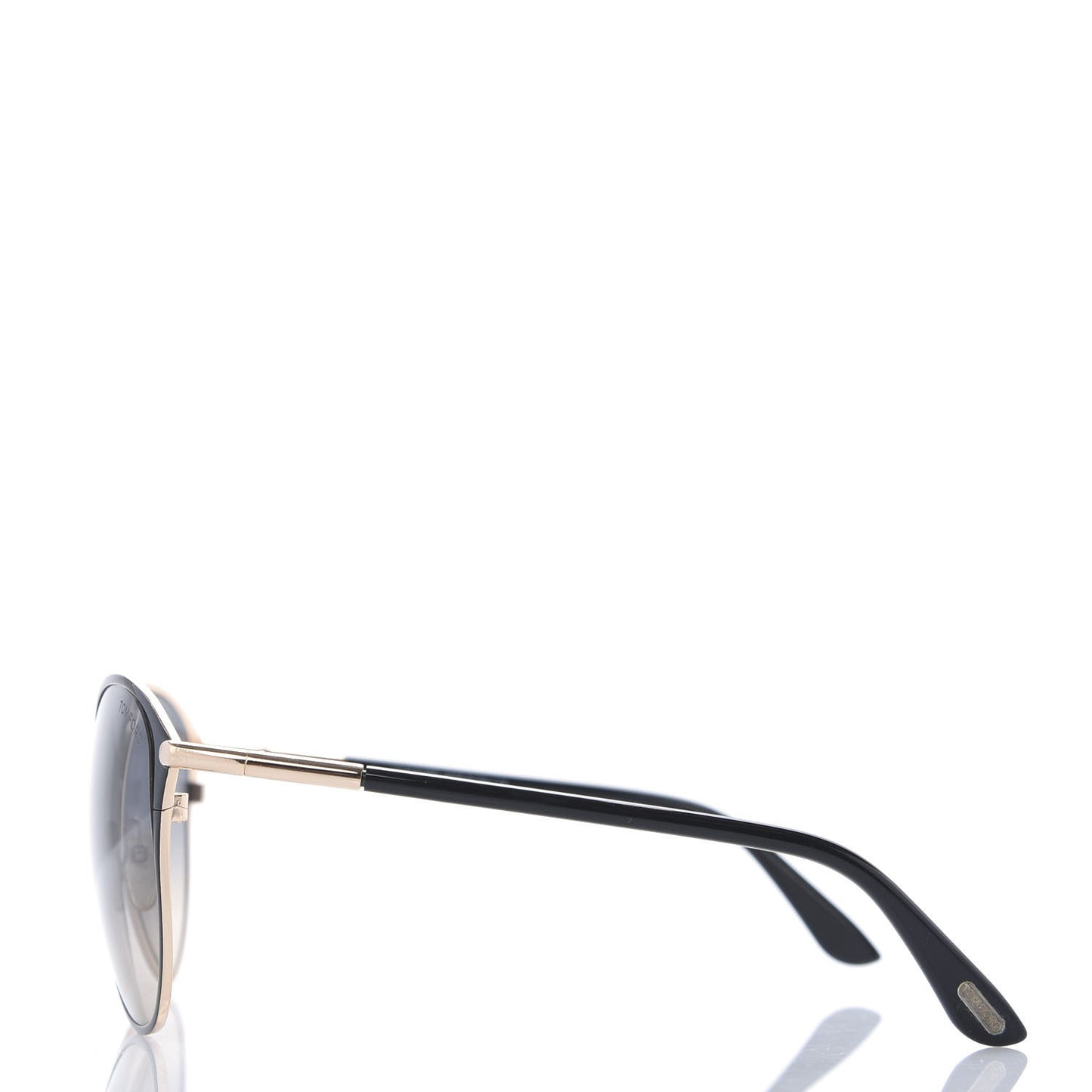 Acetate Penelope Vintage Round Sunglasses TF320 Black