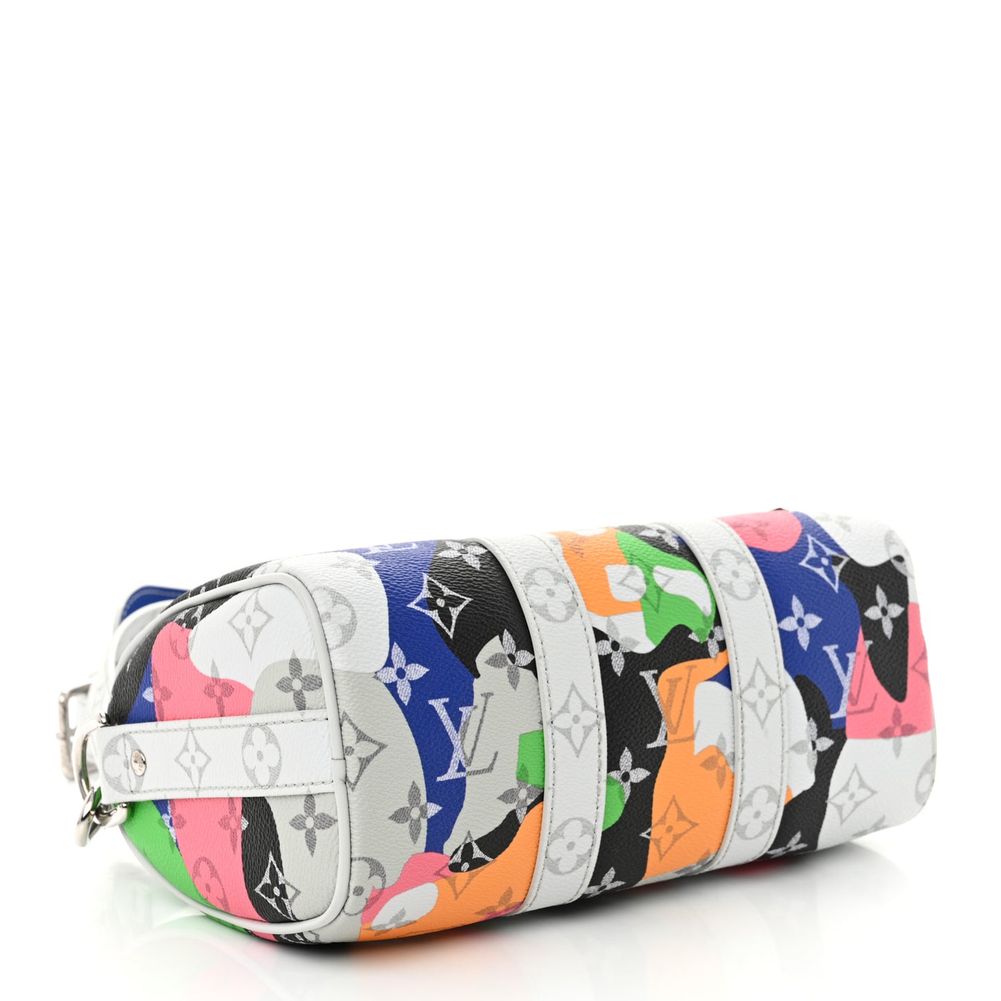 Monogram Calfskin Keepall Bandouliere 25 Multicolor