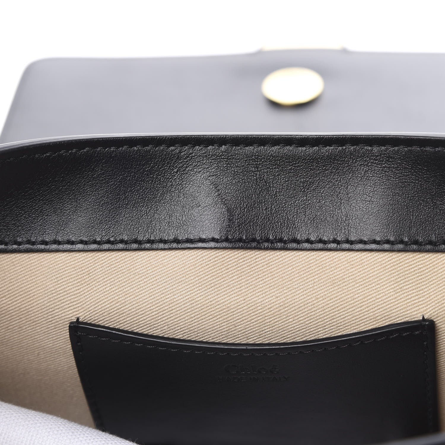 Chloe Grained Calfskin Large Tess Bag Black 12 of 18