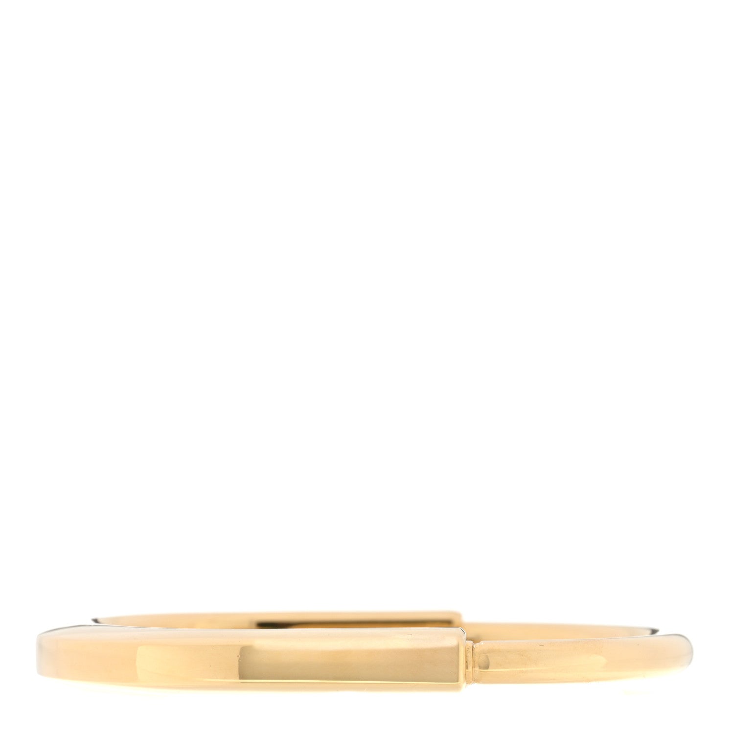 Tiffany 18K Yellow Gold Tiffany Lock Bangle Bracelet 1 of 5
