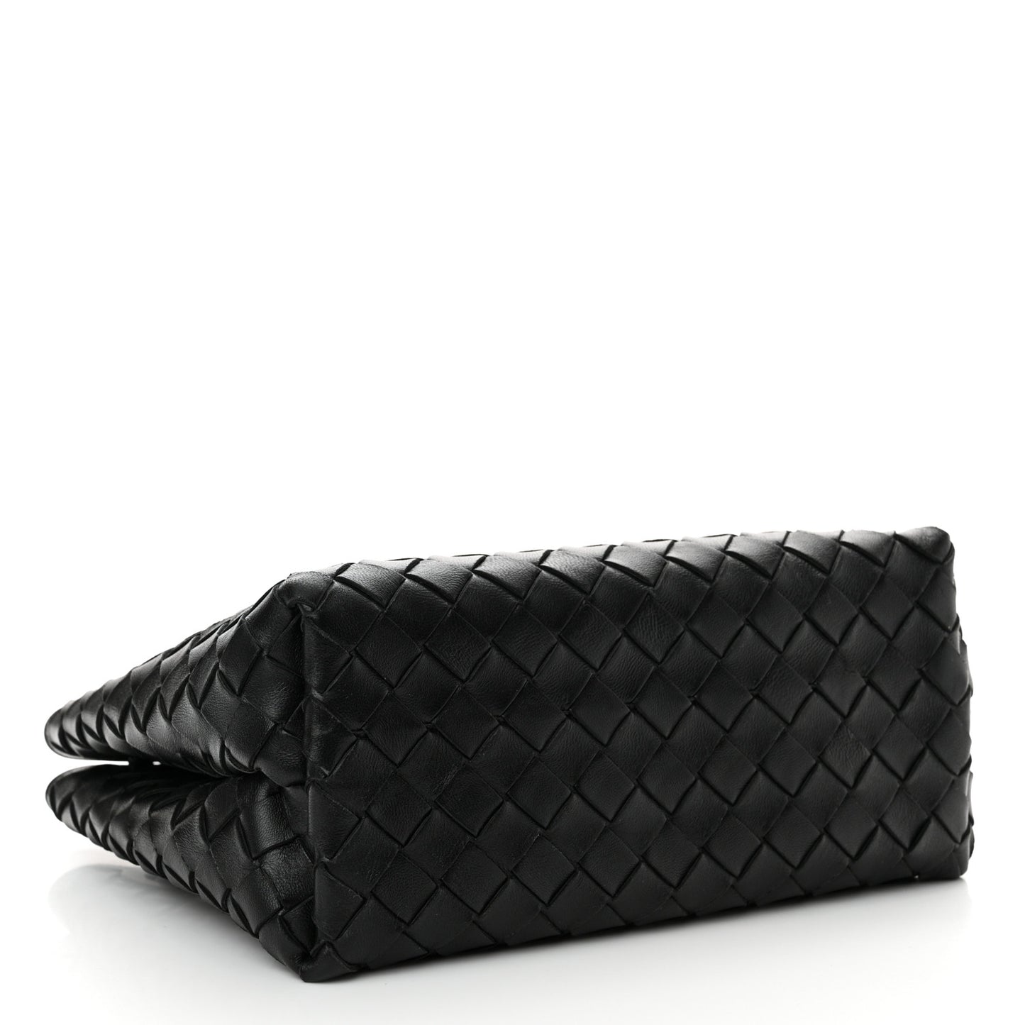 Nappa Intrecciato Small Andiamo Shoulder Bag Black
