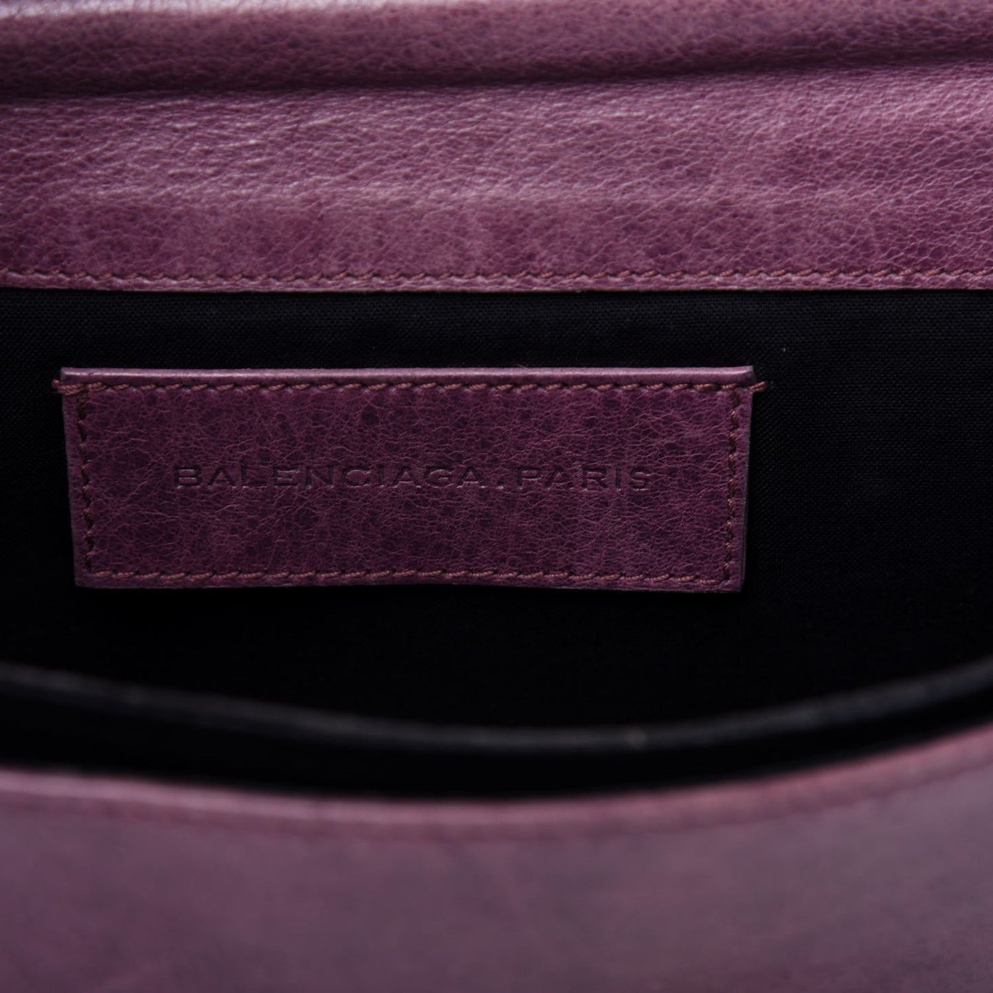 Agneau Classic Hardware Envelope Clutch Murier