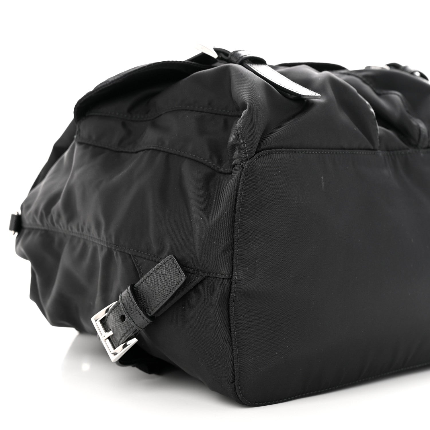 Prada Re-Nylon Saffiano Medium Backpack Black 10 of 15