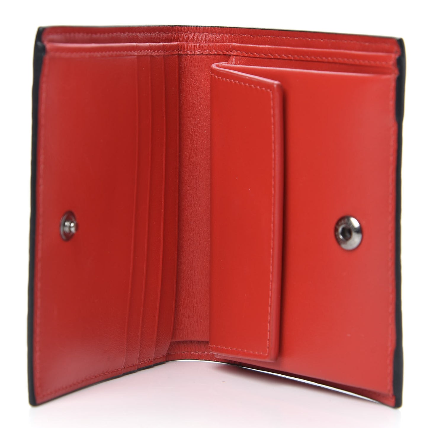 Patent Embossed Bi-Fold Wallet Silver