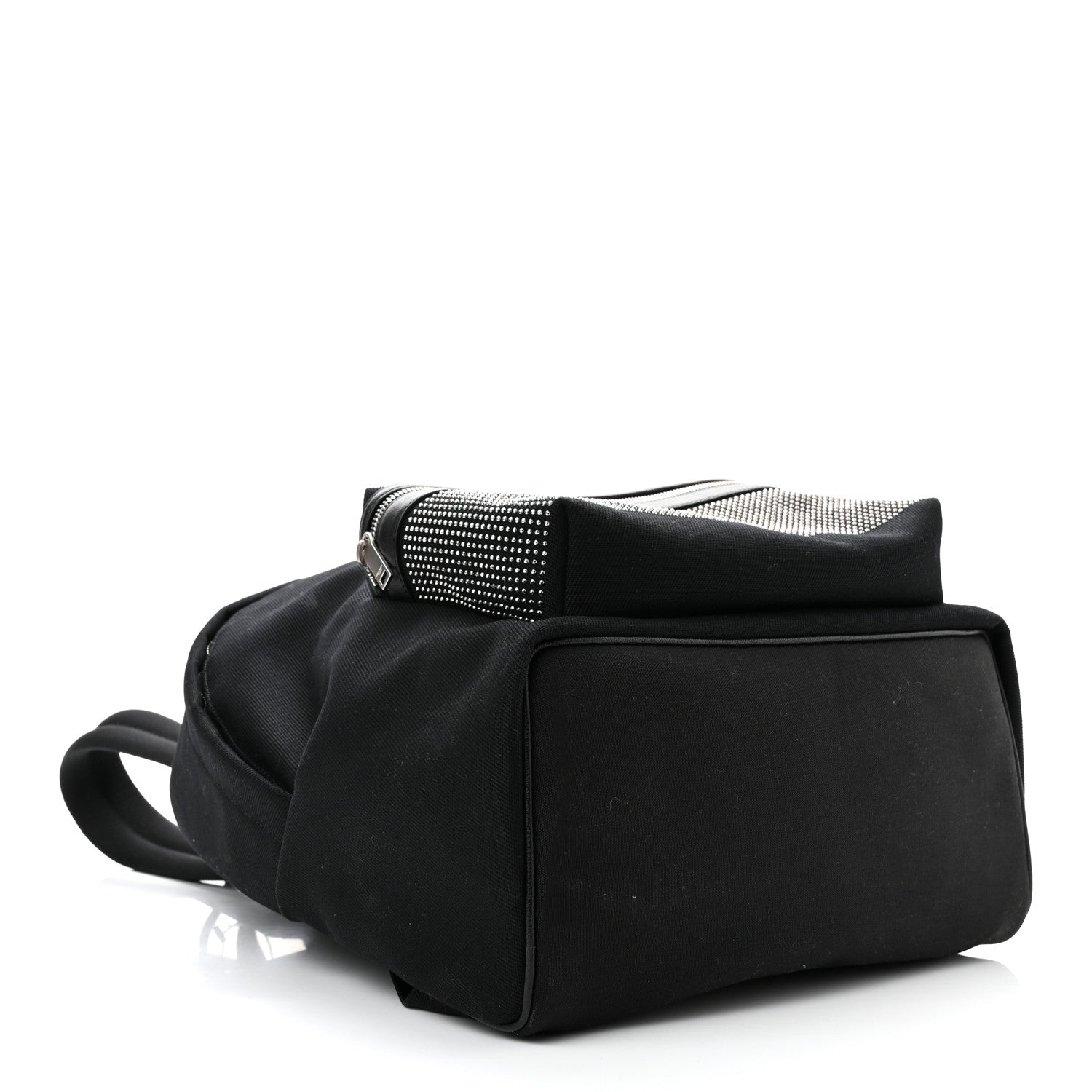 Saint Laurent Canvas City Studded Backpack Black 4 of 11