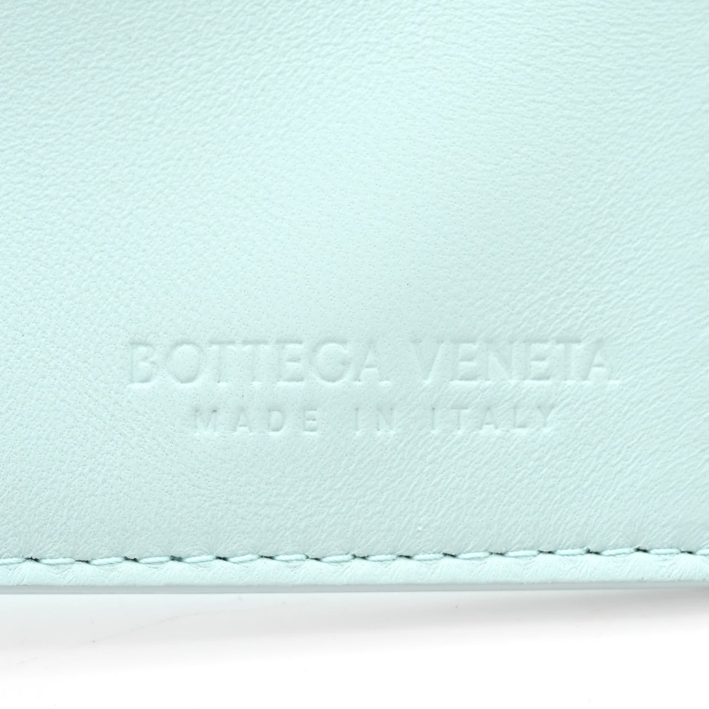 Nappa Maxi Intrecciato Mini Arco Tote Pale Blue