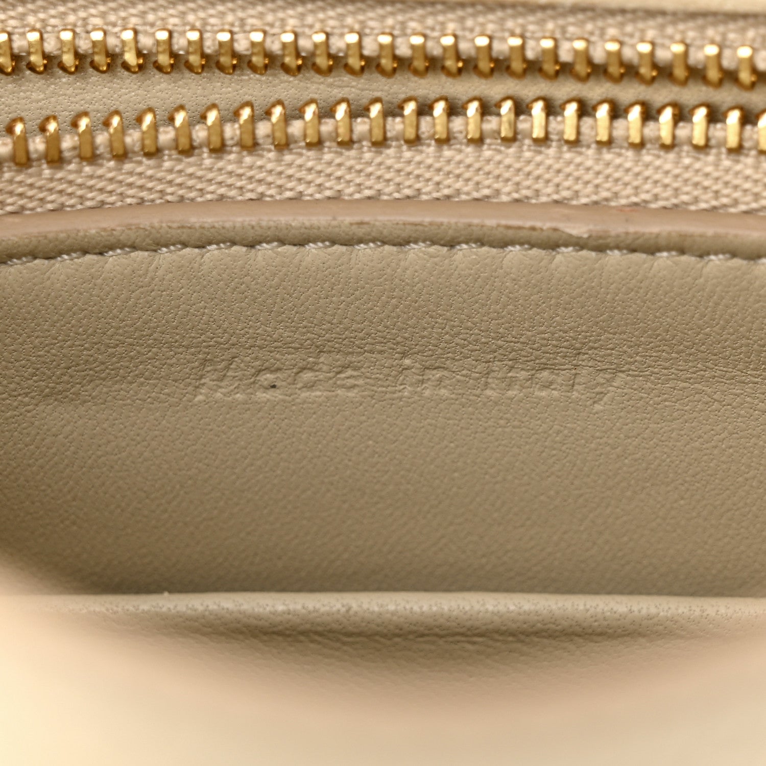 Celine Grained Calfskin Small Trotteur Linen 7 of 15