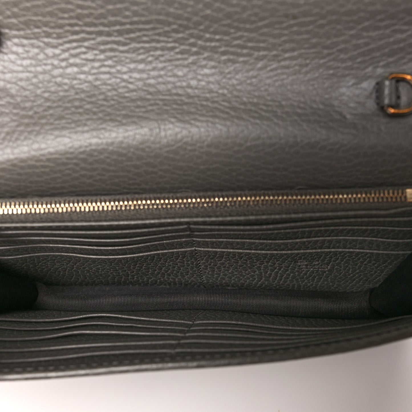 Dollar Calfskin Interlocking G Chain Wallet Loess