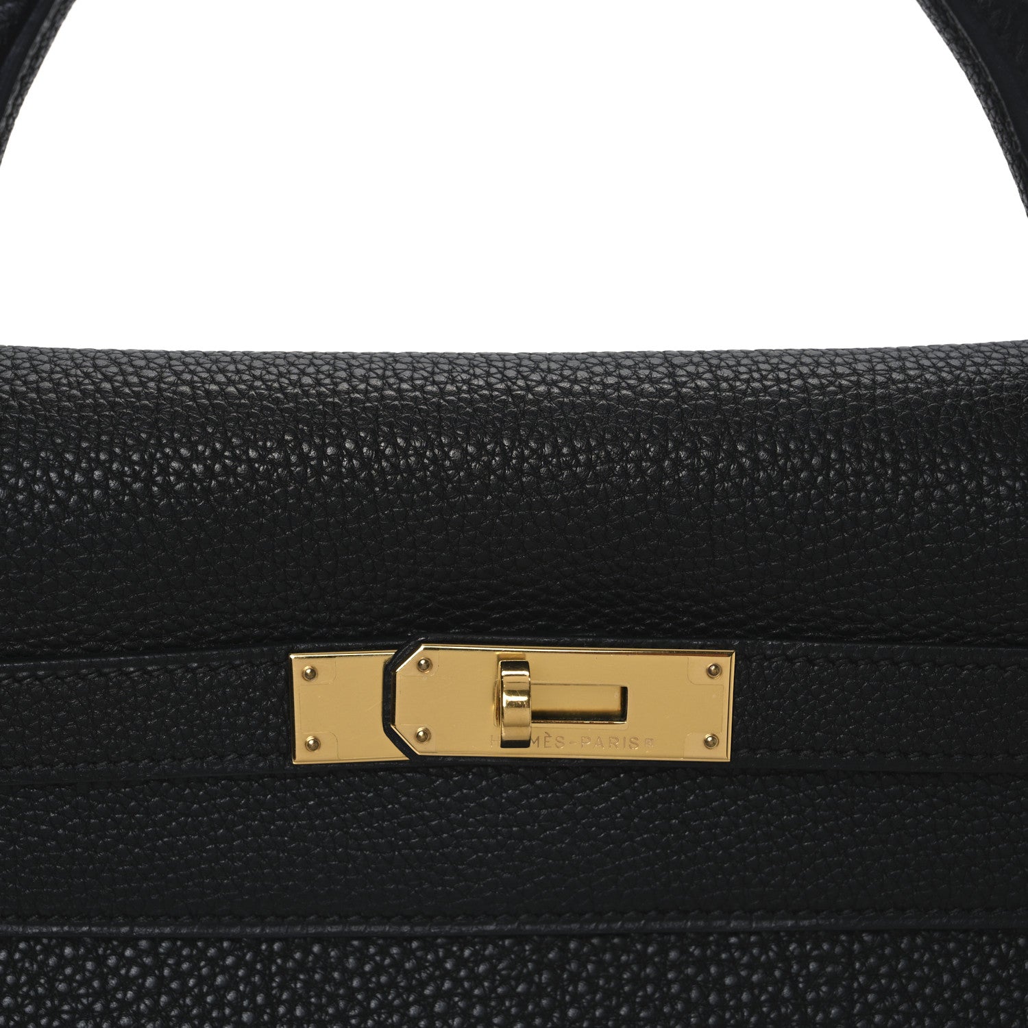 Hermes Togo Kelly Retourne 32 Black 8 of 10