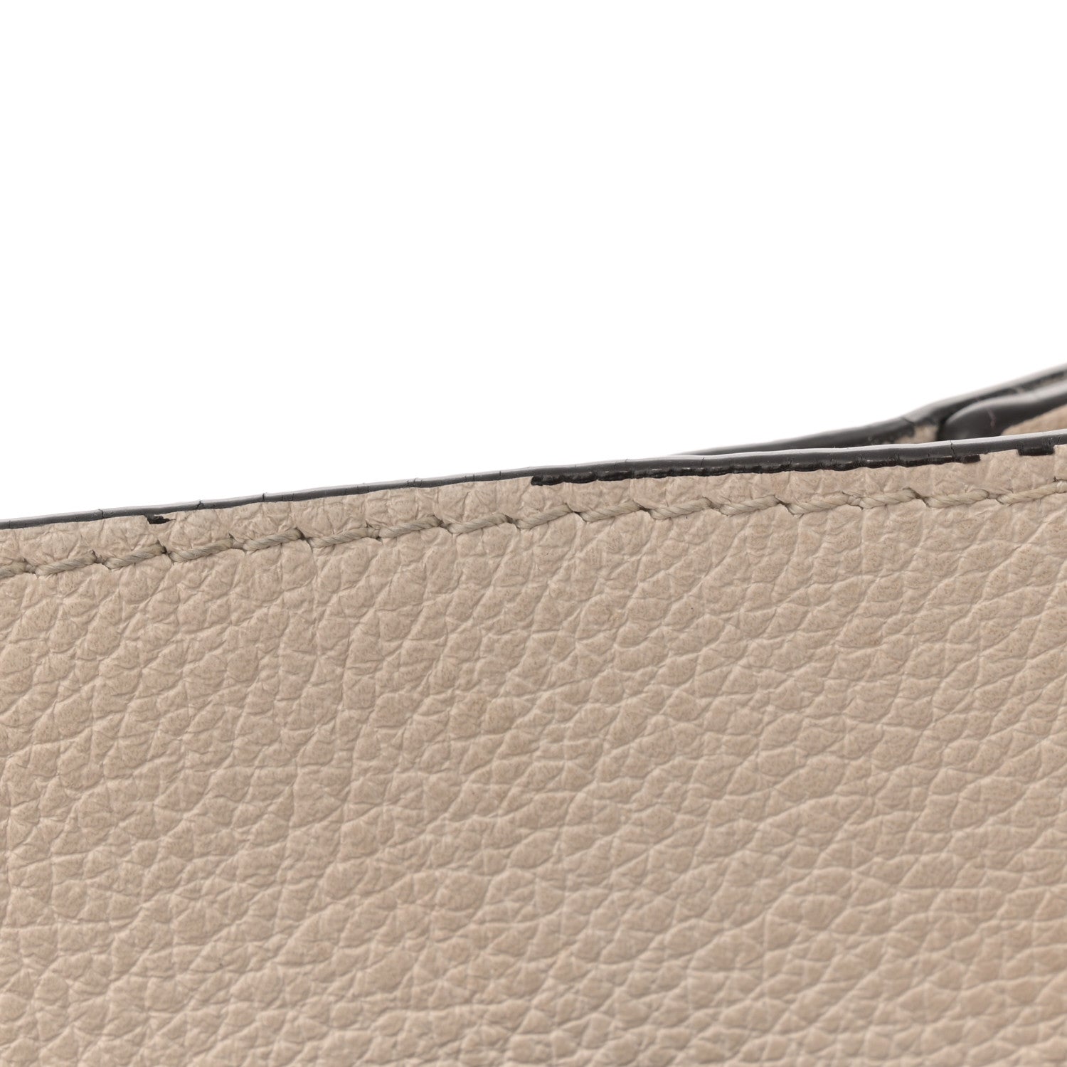 Louis Vuitton Grained Calfskin Lock and Walk Bucket Quartz 12 of 12