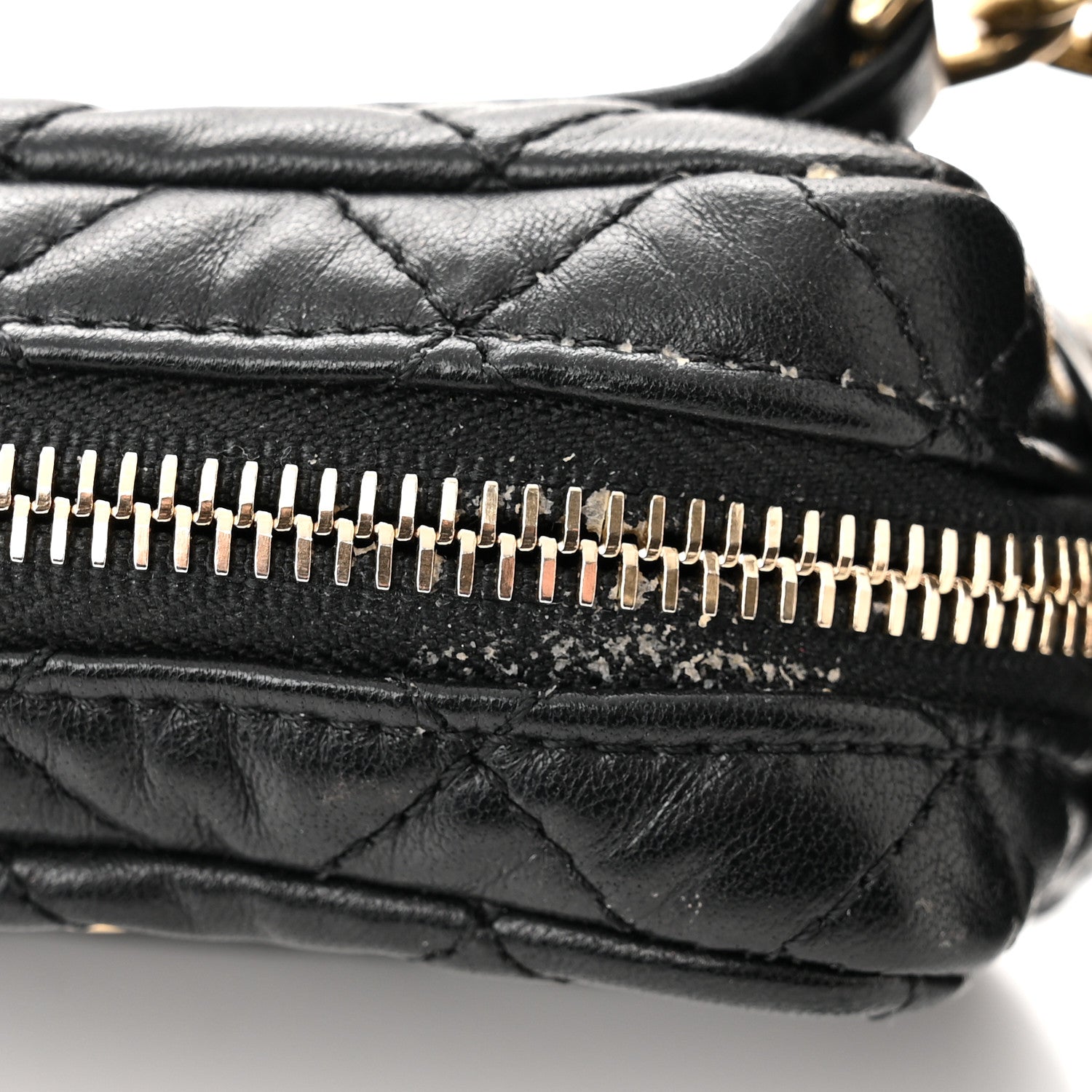 Chanel Lambskin Quilted Enamel CC Waist Bag With Pouch Black 14 of 16