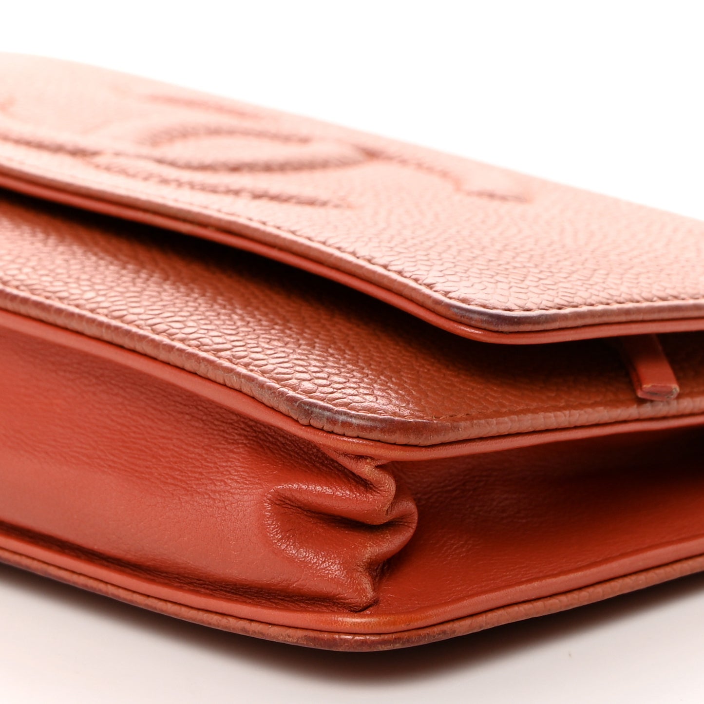 Caviar Timeless CC Wallet On Chain WOC Orange