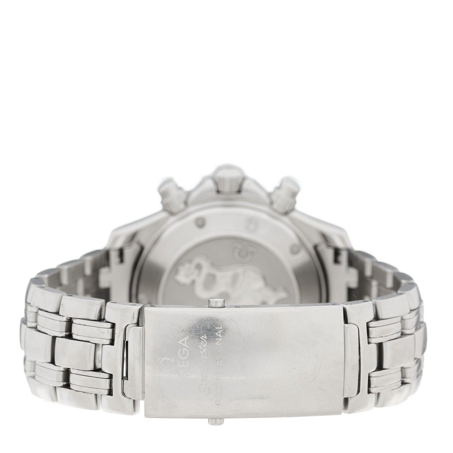 Stainless Steel 41mm Seamaster Professional Chronograph Automatic Watch Blue 2225.80.00