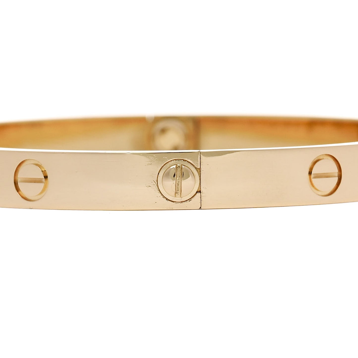 18K Yellow Gold LOVE Bracelet 19