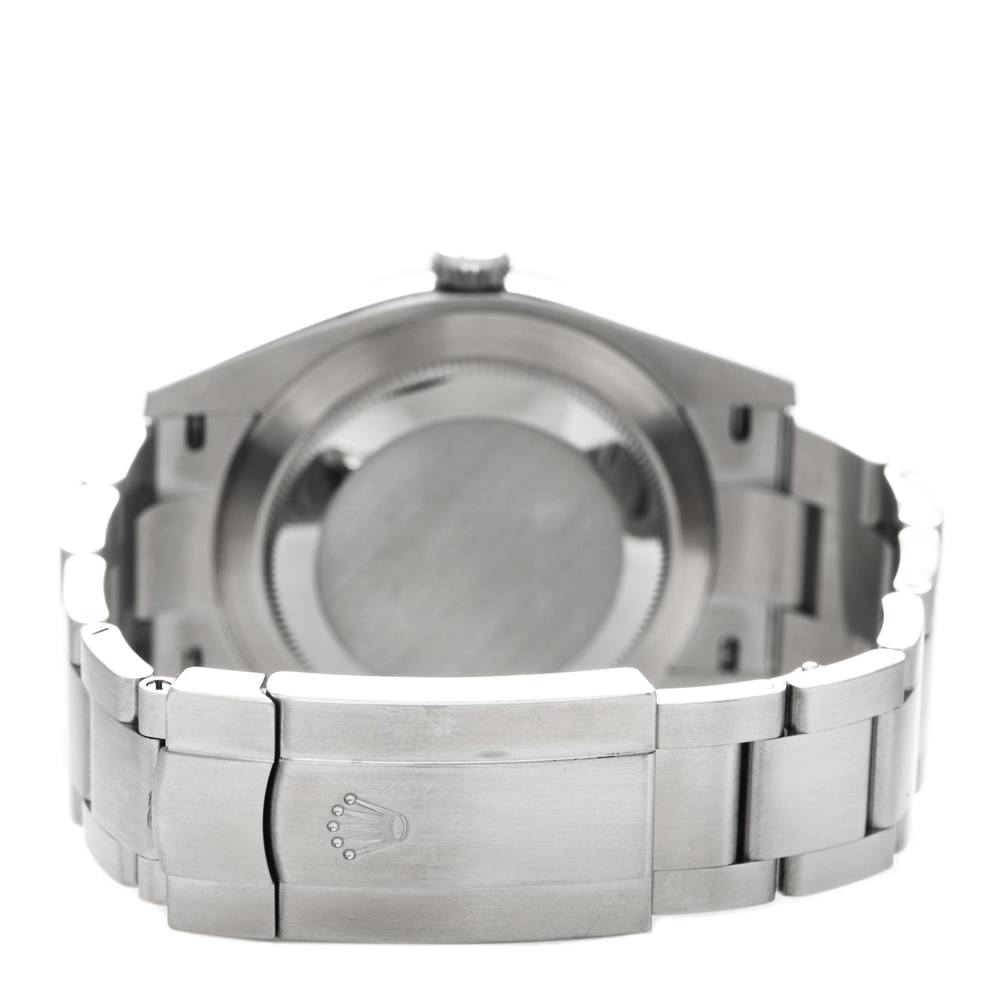 Stainless Steel 41mm Oyster Perpetual Watch Coral Red 124300