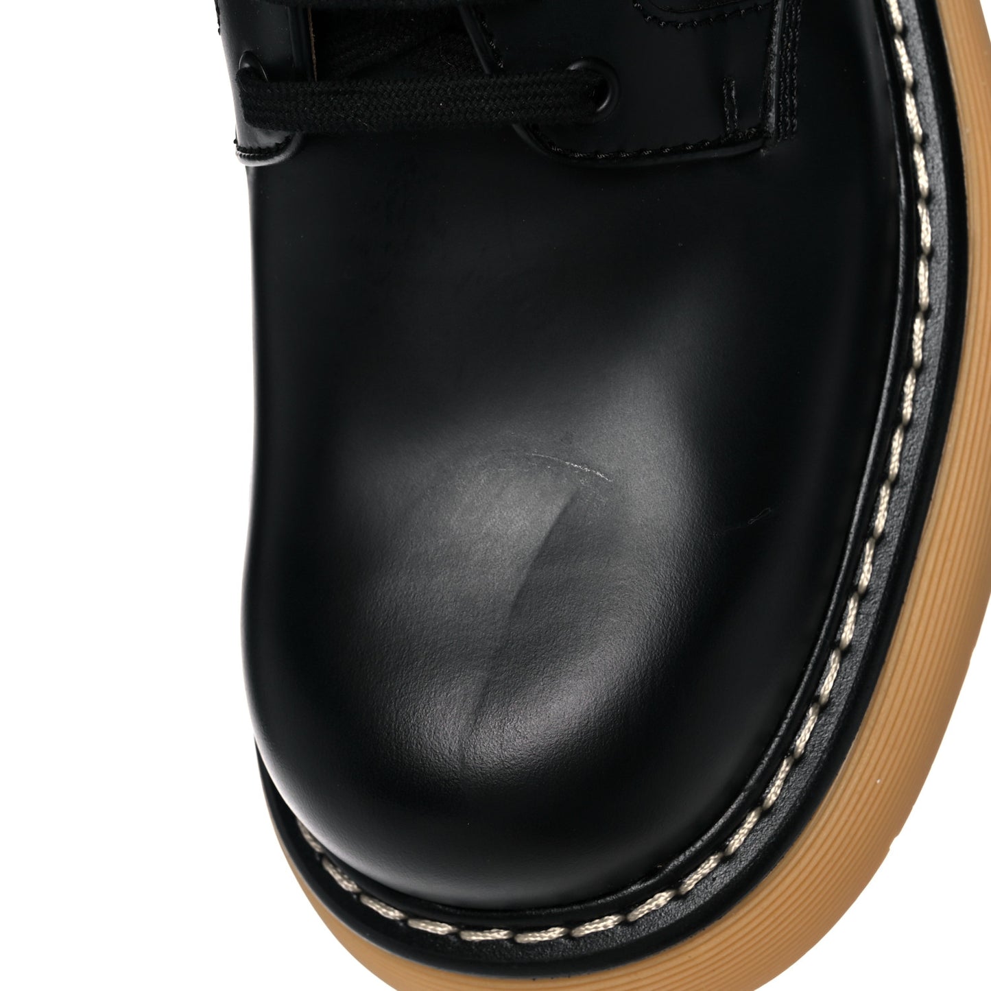 Calfskin Mens The Swell Lace Up Ankle Boots 41 Black Natural Rubber