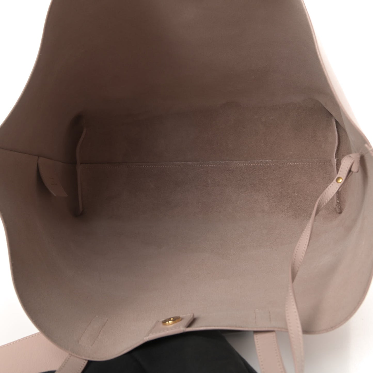 Calfskin Large Shopping Tote Pale Blush