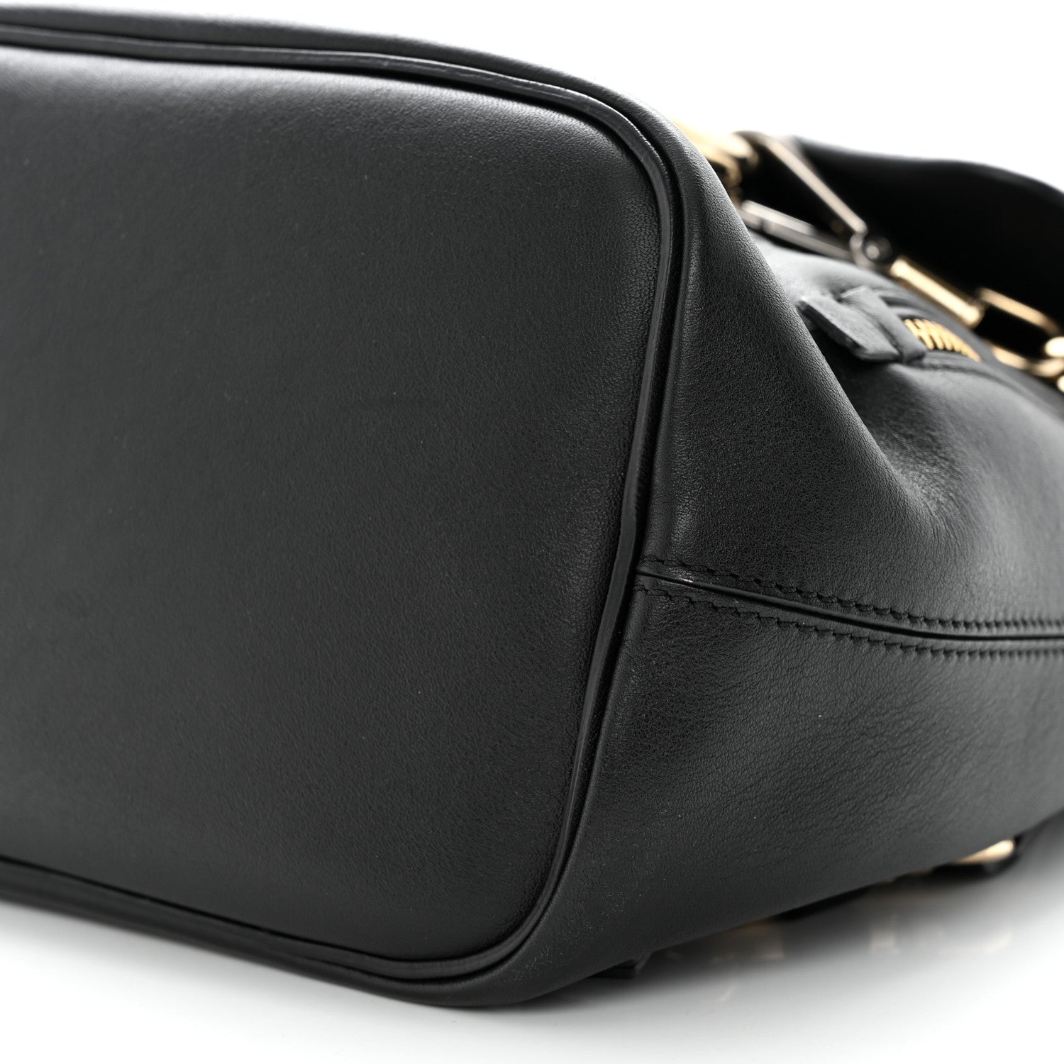 Chloe Suede Calfskin Small Faye Backpack Black 10 of 10