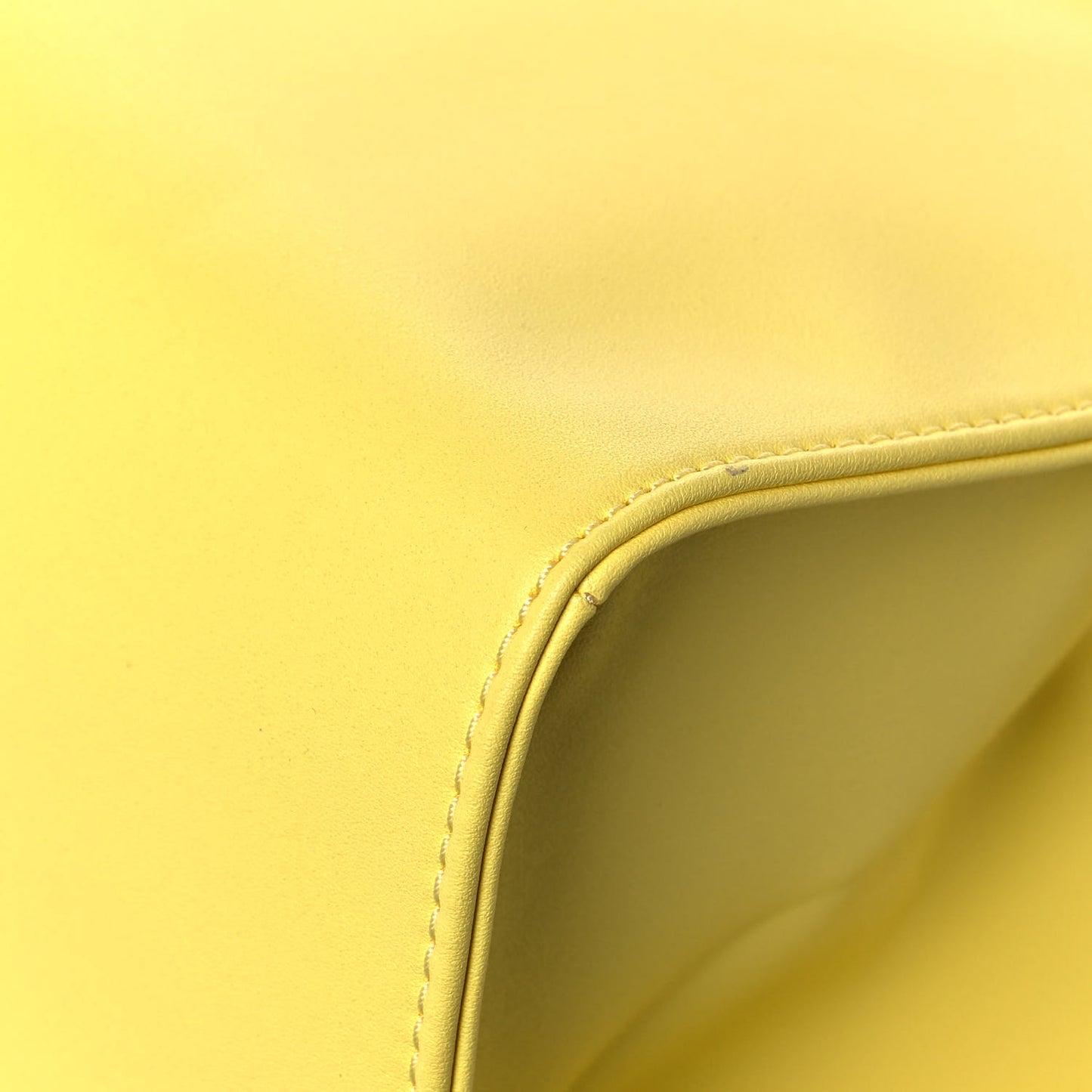 Vegan Leather Medium Shopping Bag Margarine