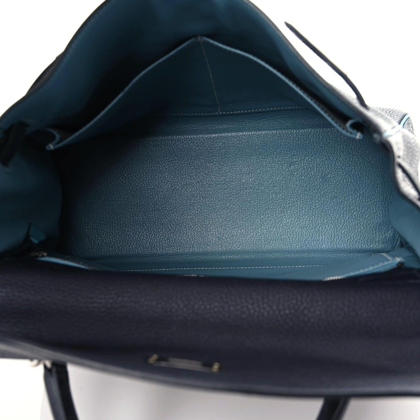 Togo Bi-Color Kelly Retourne 32 Indigo Blue Jean