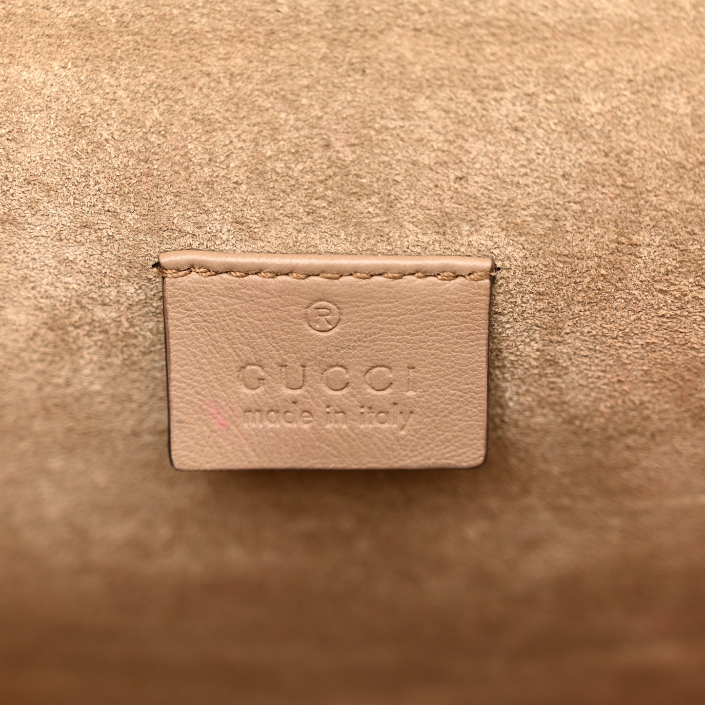 GG Supreme Monogram Small Dionysus Shoulder Bag Taupe