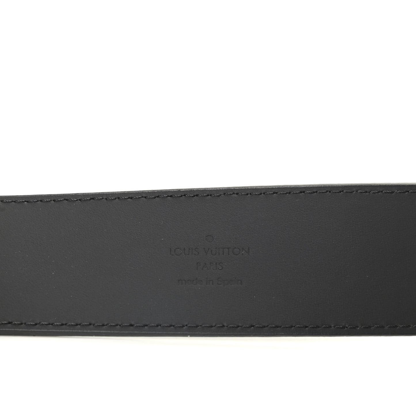 Calfskin LV Belt 100 40 Black